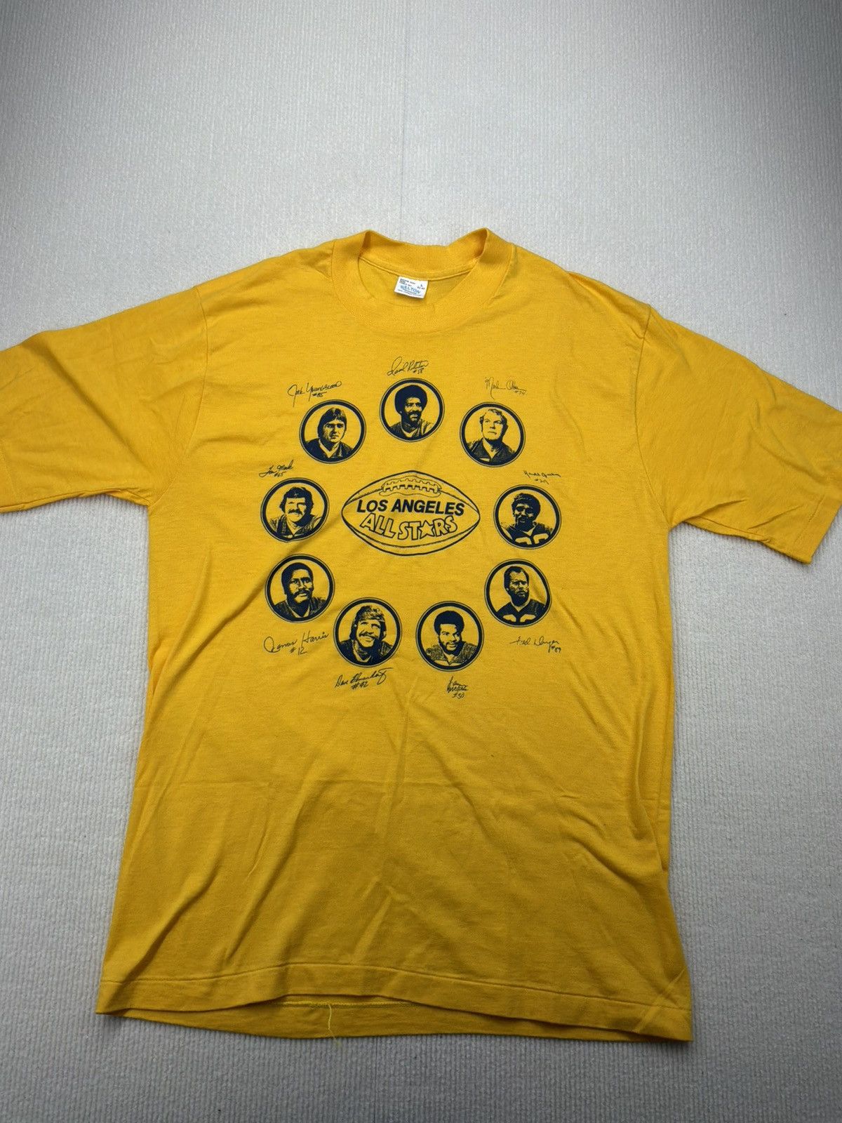 Other Vintage 80s Los Angeles All Stars Belton USA Single Stitch Size US L / EU 52-54 / 3 - 1 Thumbnail