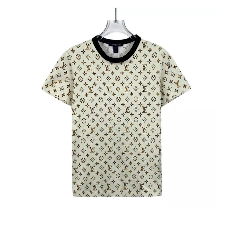 Louis Vuitton LOUIS VUITTON Logo Print Crewneck T-shirt S Size US S / EU 44-46 / 1 - 1 Thumbnail