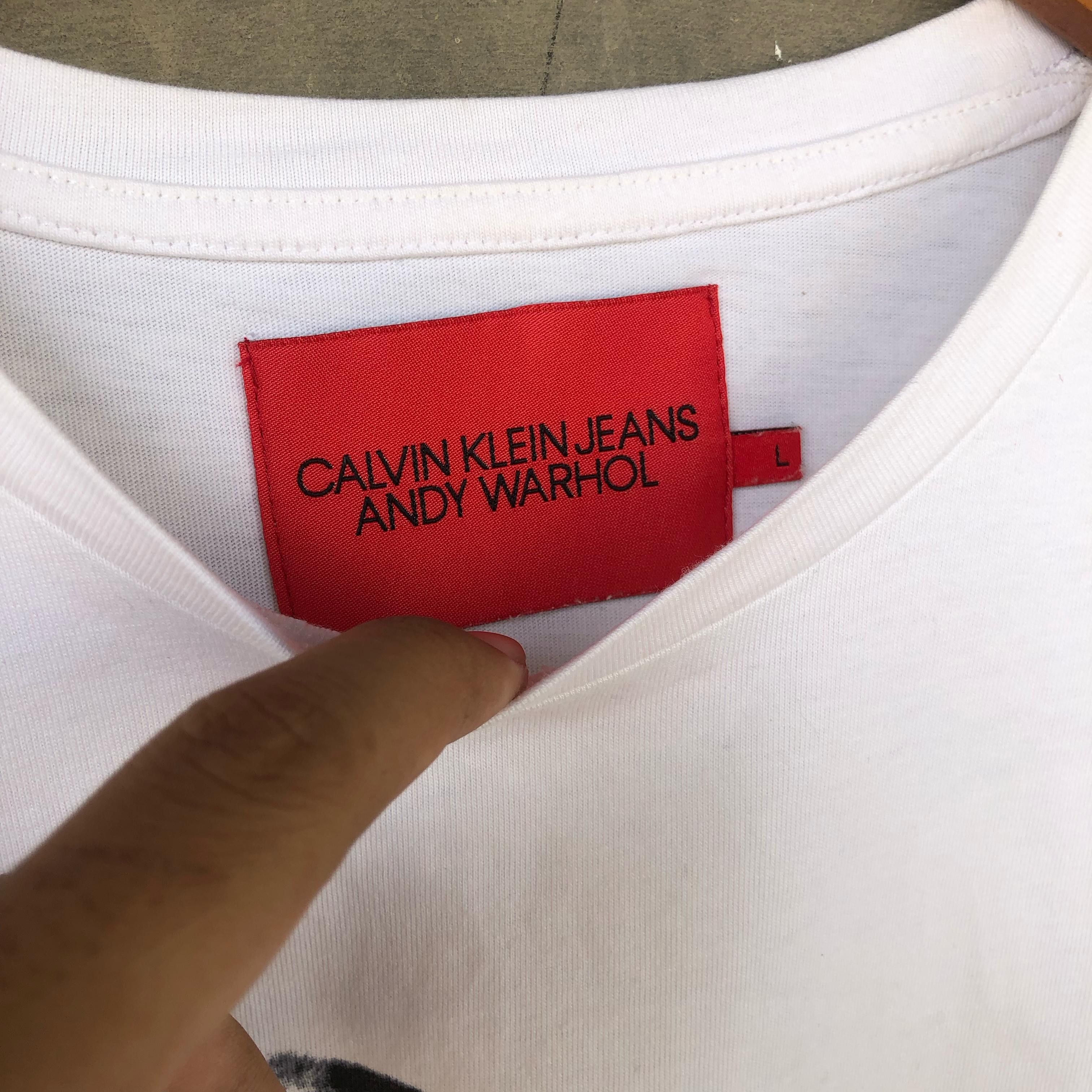 Andy Warhol × Calvin Klein 205W39NYC × Raf Simons Calvin Klein Andy Warhol tee by Raf Simons Size US L / EU 52-54 / 3 - 5 Thumbnail