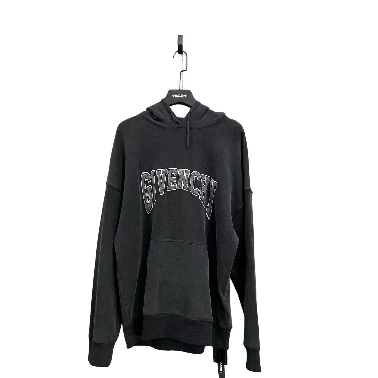Givenchy Givenchy Flocked Logo Hoodie Size XXL Size US XXL / EU 58 / 5 - 1 Thumbnail