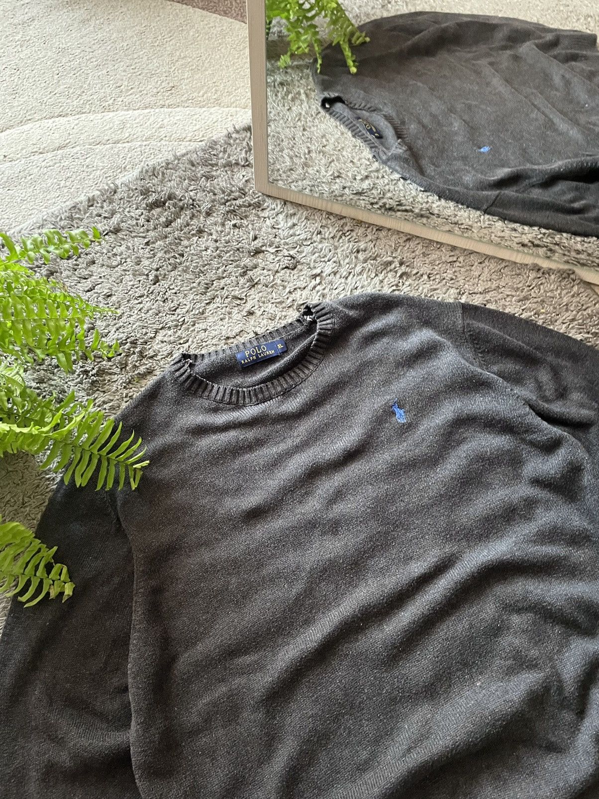 Polo Ralph Lauren × Vintage Polo Ralph Lauren Sweater Streetwear Vintage Basic Logo Rare Size US XL / EU 56 / 4 - 3 Thumbnail