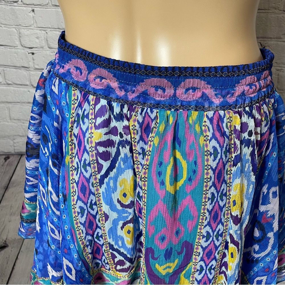 Zara NWT New Zara Printed Mini Skirt Size XS Size 26" / US 2 / IT 38 - 7 Thumbnail