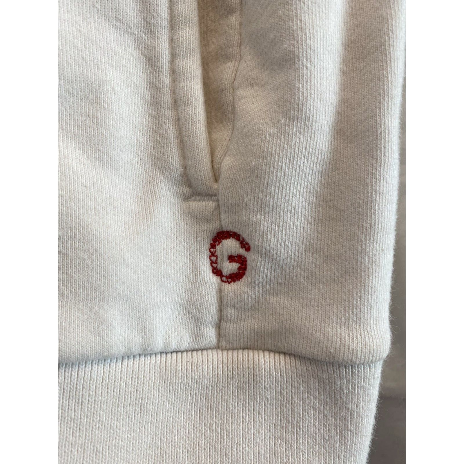 Guess Guess Jeans Cotton Freedom Race Track Jacket M Patches Embroidered Mens Medium White Size US 31 - 5 Thumbnail