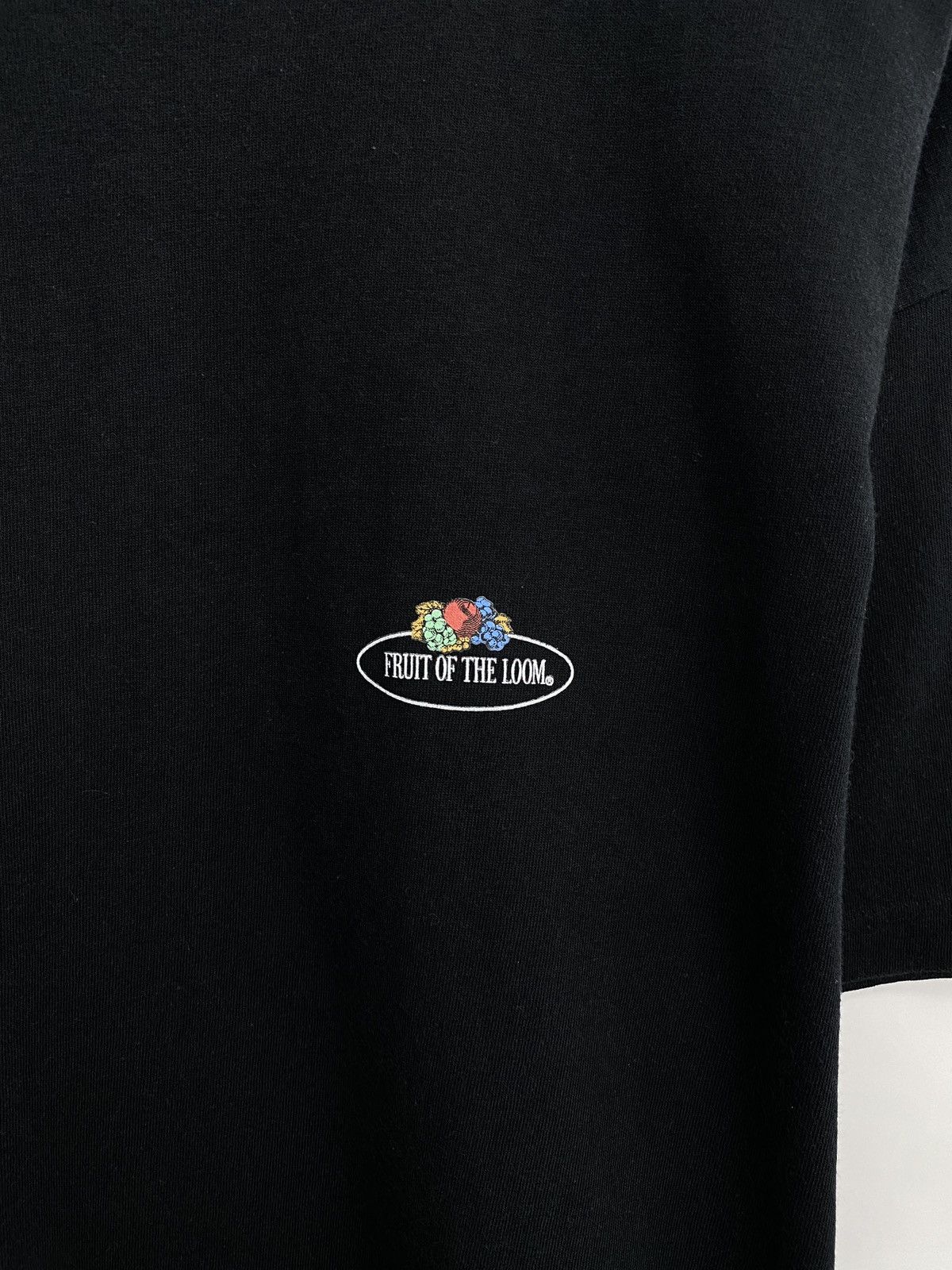 Fruit Of The Loom × Vintage Vintage 80s Fruit Of The Loom rare retro classic t-shirt Size US XL / EU 56 / 4 - 4 Thumbnail