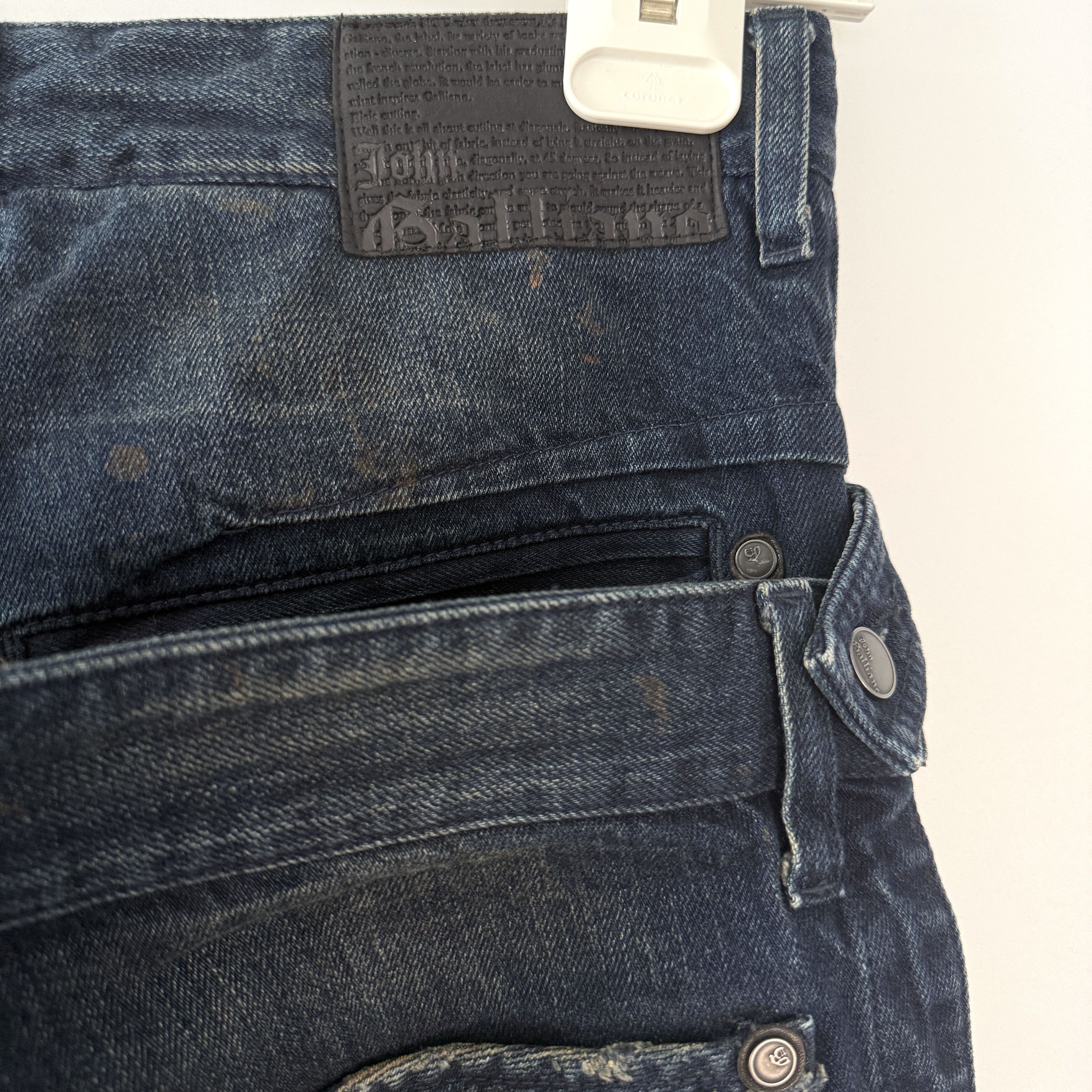 John Galliano JOHN GALLIANO Archive Jeans Size US 34 / EU 50 - 8 Thumbnail