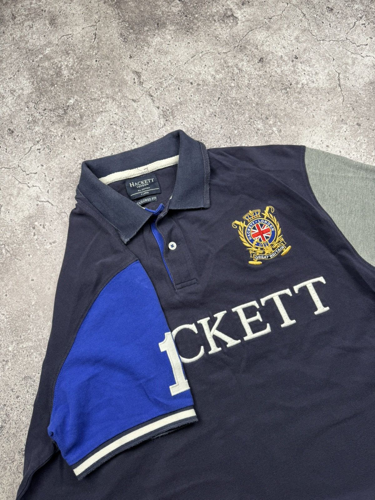 Hackett Vintage Hackett Polo Ralph Lauren style Blackwatch Y2K polo Size US XL / EU 56 / 4 - 4 Thumbnail