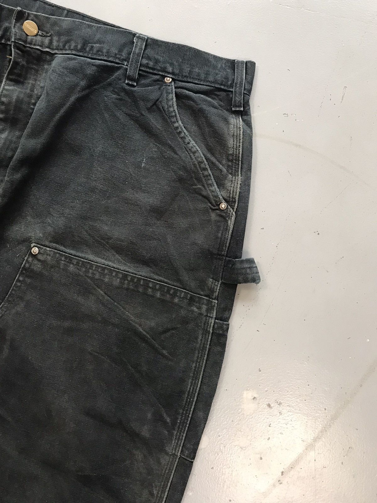 Carhartt × Vintage Vintage Carhartt double knee B01 bkl denim Size US 42 / EU 58 - 4 Thumbnail