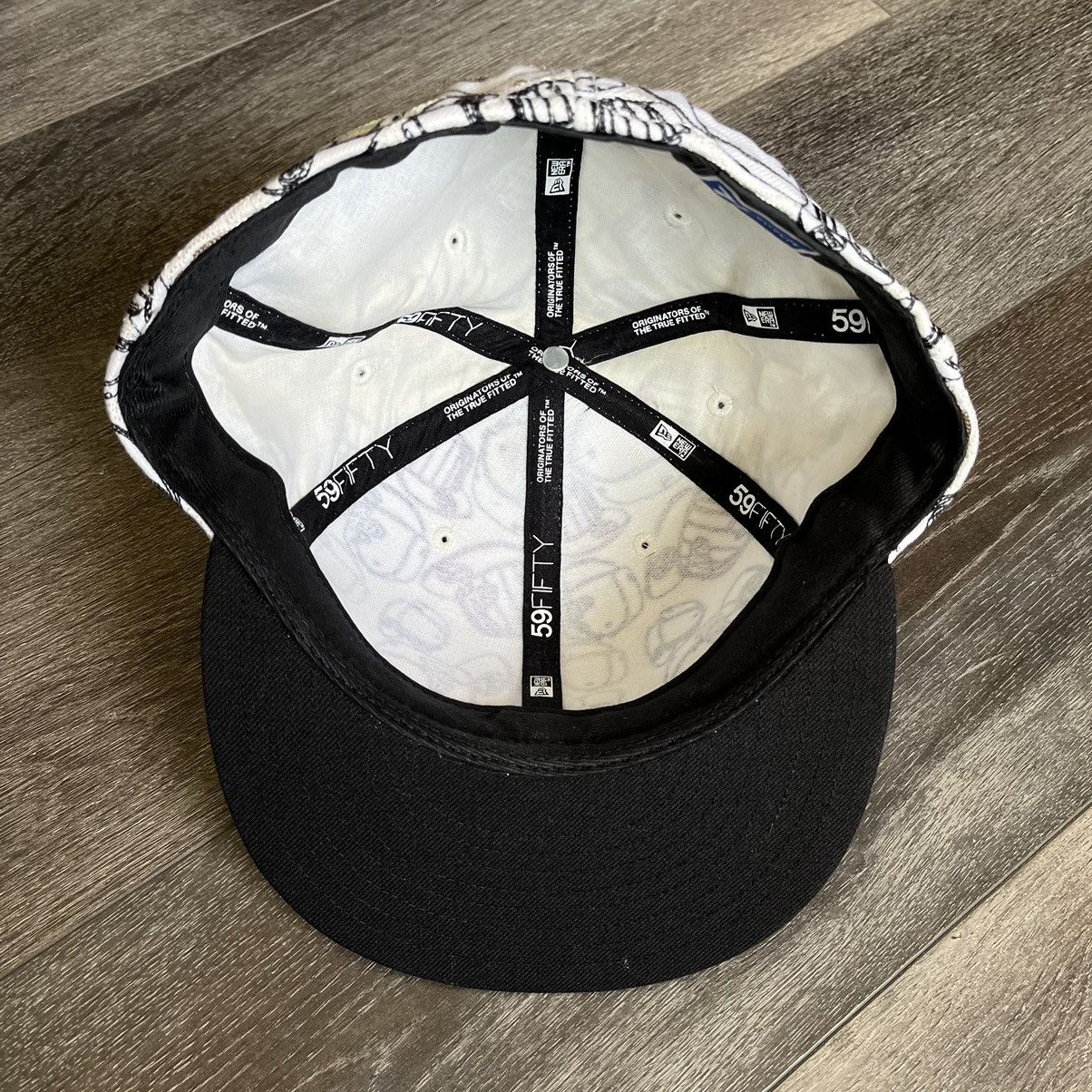 New Era New Vintage New Era Stitch Embroidered Logo Fitted Hat 7 5/8 Size ONE SIZE - 4 Thumbnail