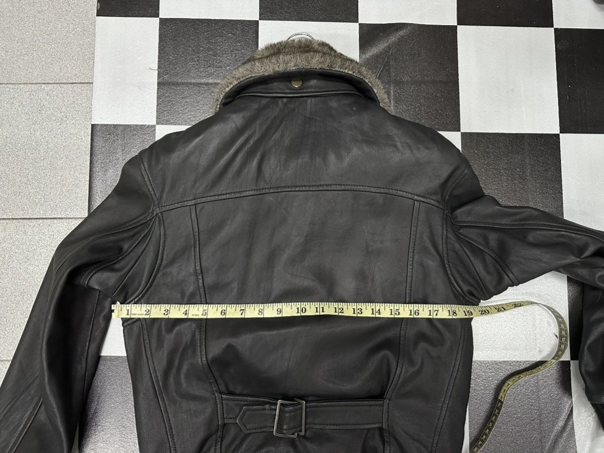 Silas RARE 🇯🇵SILAS Aviator Sheep Skin Leather Jacket Size US S / EU 44-46 / 1 - 12 Thumbnail