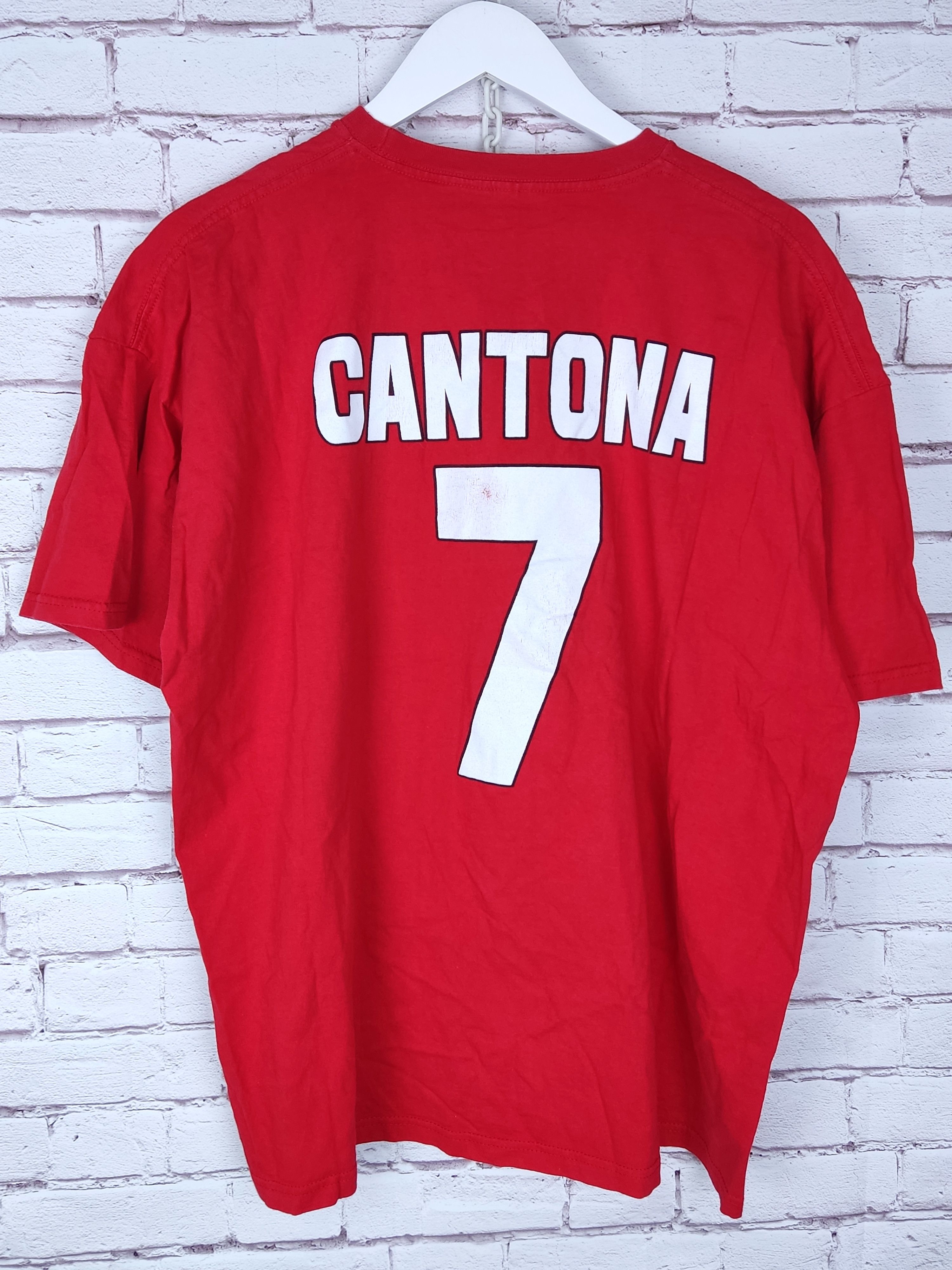 Fruit Of The Loom Vintage Eric Cantona #7 Tee. Size - XXL Size US XXL / EU 58 / 5 - 3 Thumbnail