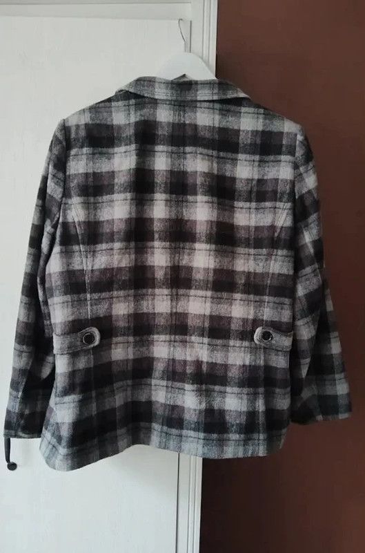 Mulberry × Vintage Mulberry wool blazer Size 4XL / US 24-26 - 3 Thumbnail