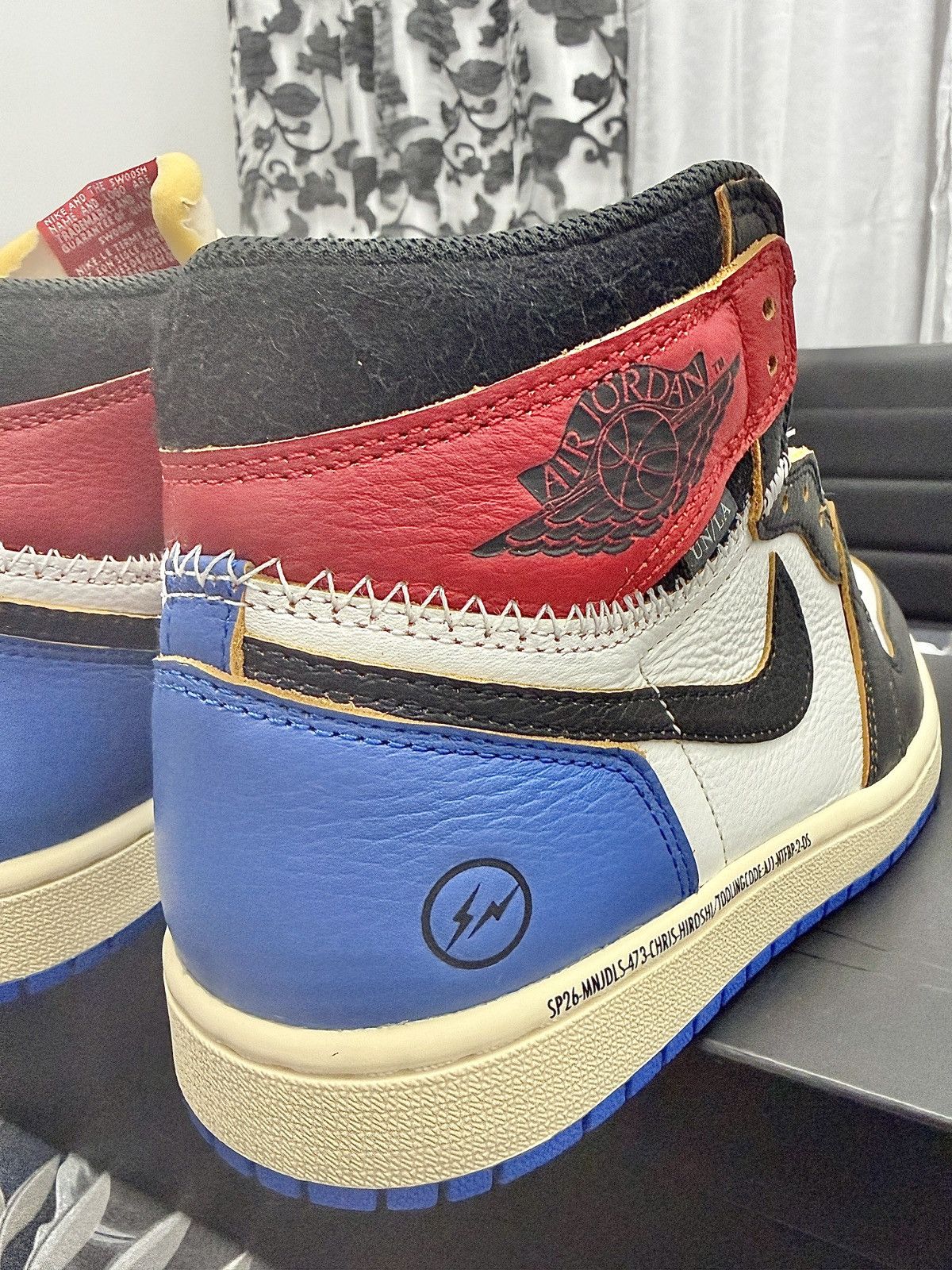 Jordan Brand × Union LA Jordan 1 Union LA x Fragment Varsity Red US 6.5 Size US 6.5 / EU 39-40 - 8 Thumbnail