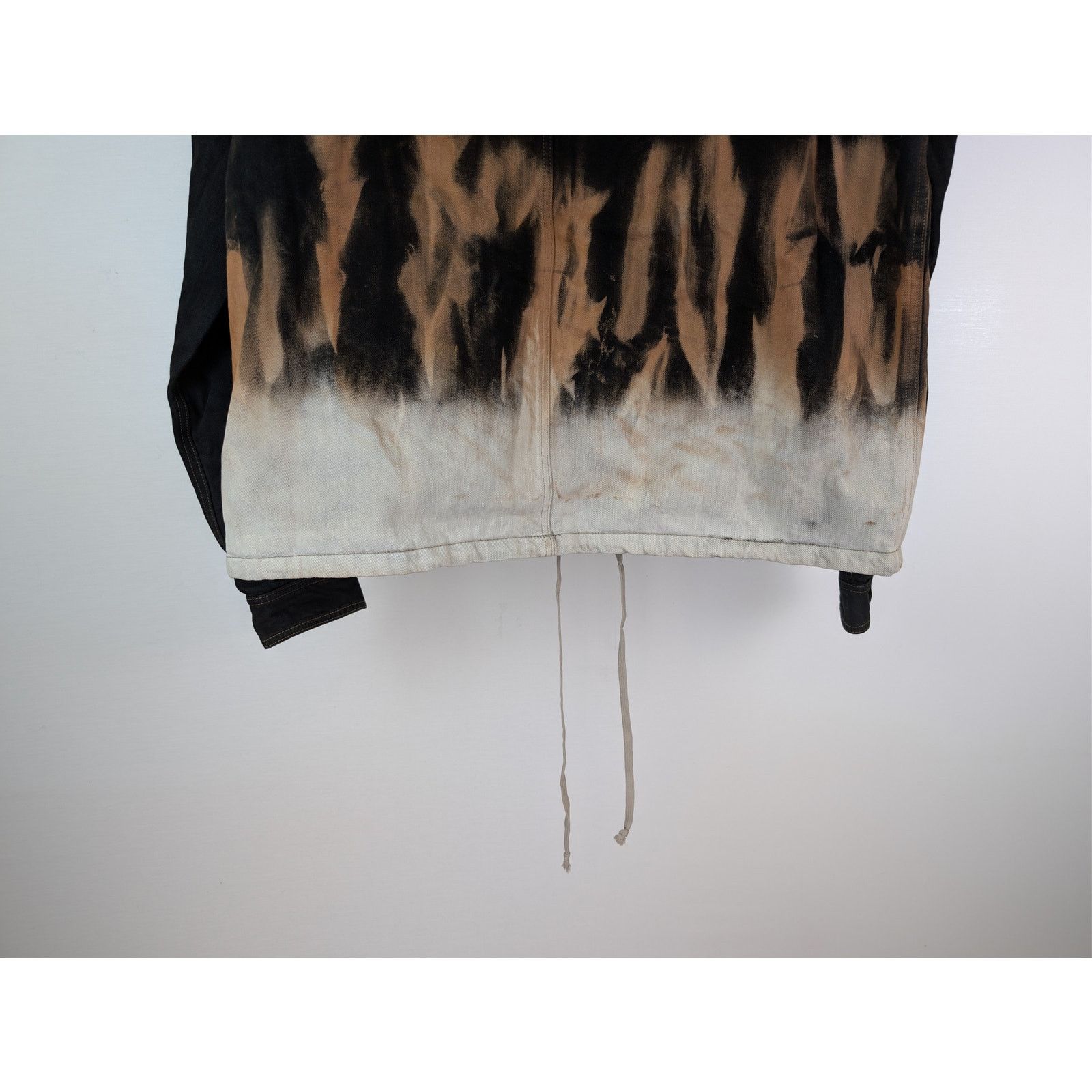 Rick Owens Drkshdw o1rshd1 Zip Front Jacket in Black/Terra Size US L / EU 52-54 / 3 - 11 Thumbnail