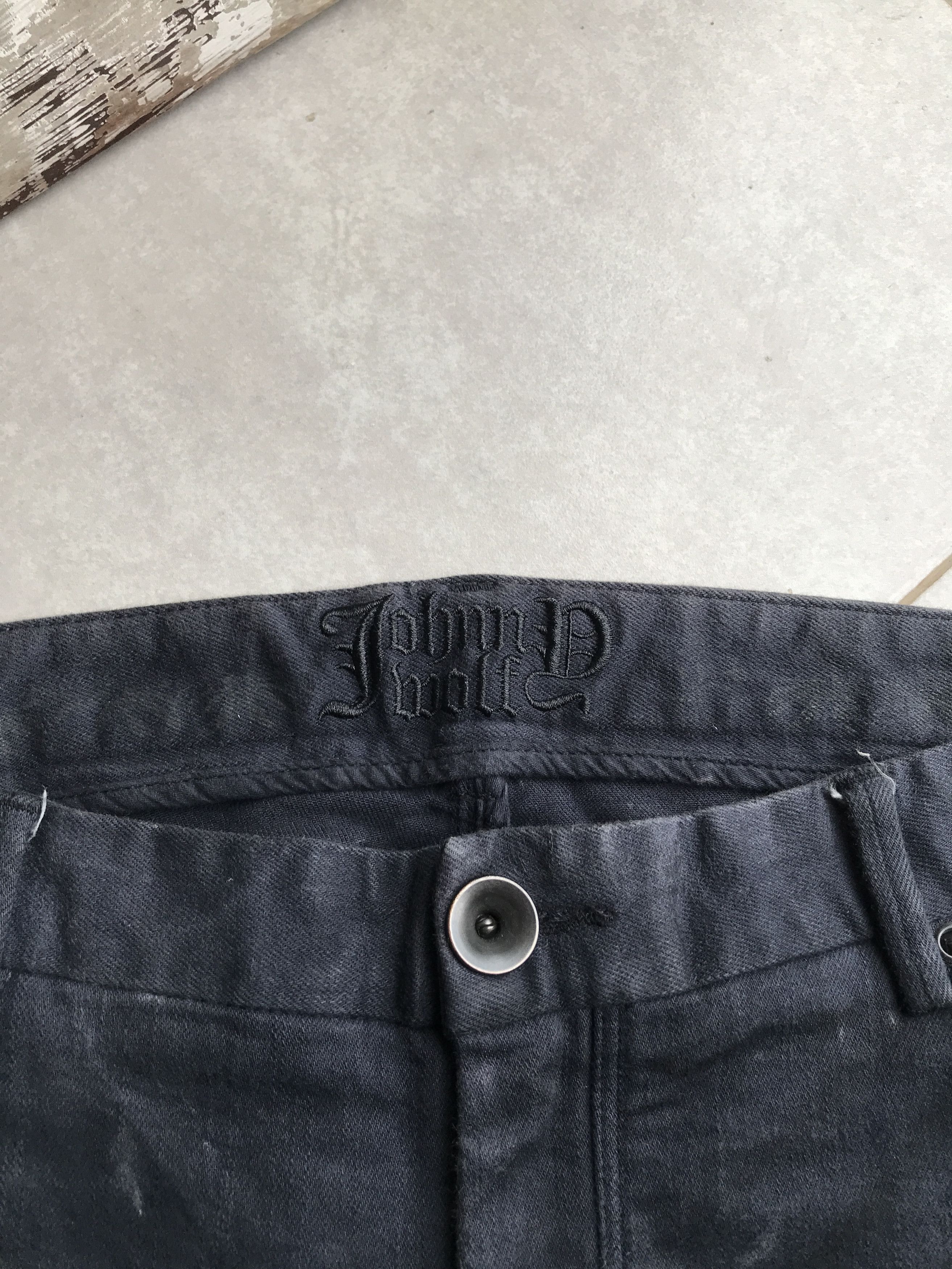 Japanese Brand Johny wolf smoky dye jeans Size US 33 - 4 Thumbnail