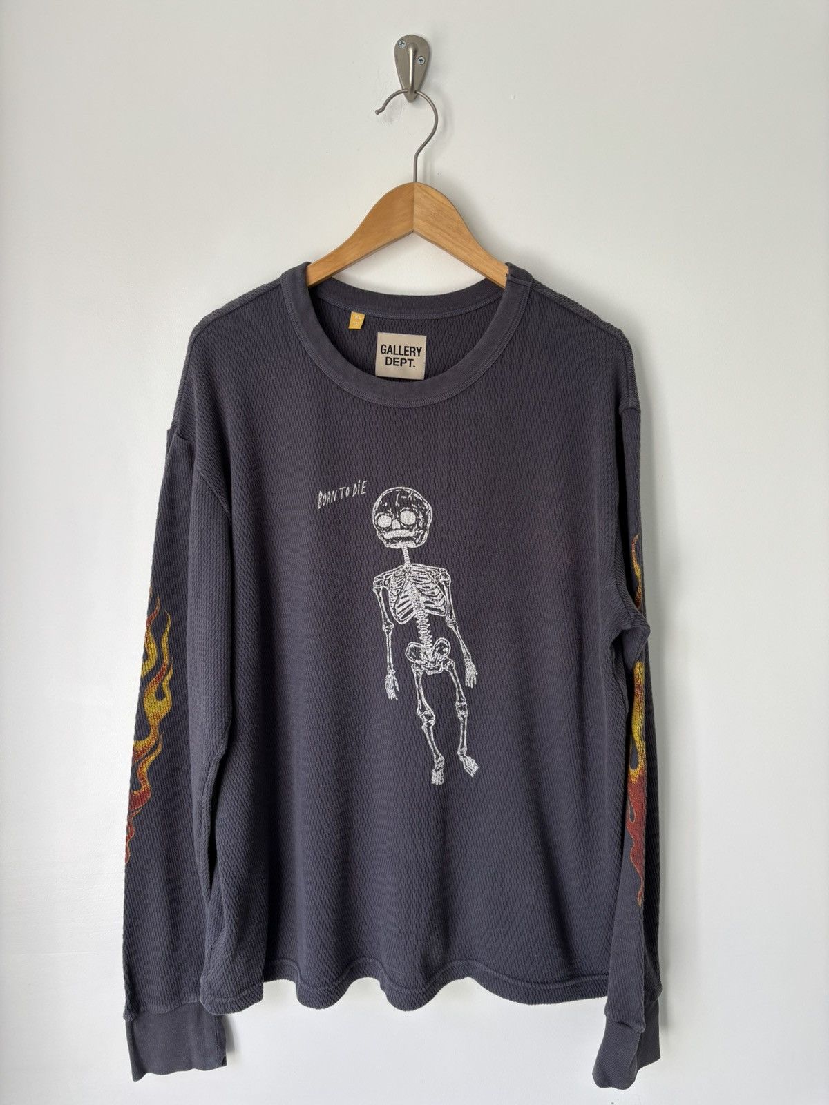 Gallery Dept. Gallery Dept. Born To Die Thermal Longsleeve Size US XL / EU 56 / 4 - 1 Thumbnail