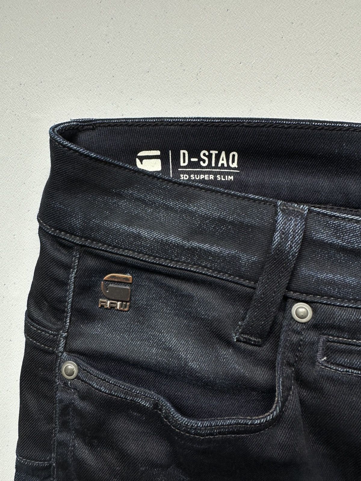 G-Star G-star Raw D-staq 3D Super Slim Jeans Size US 28 / EU 44 - 10 Thumbnail