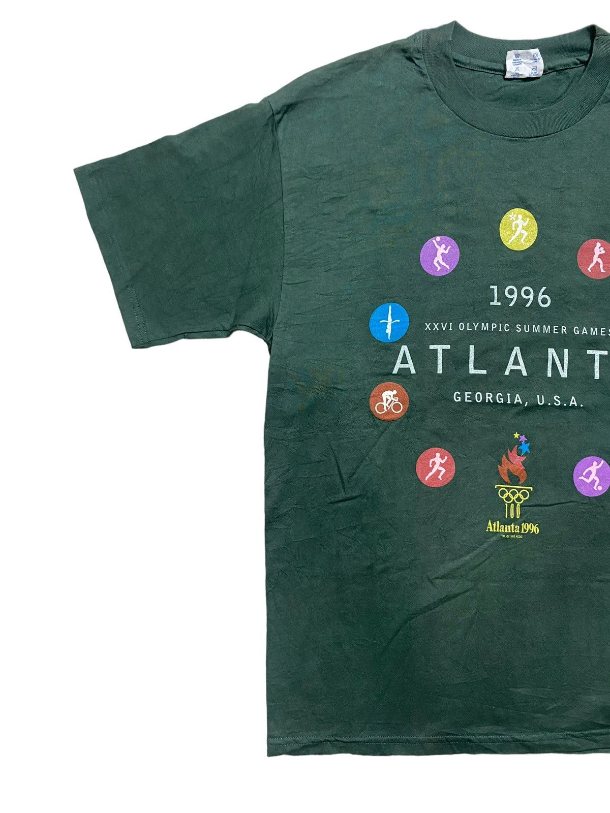 Other VINTAGE CHAMPION 1996 OLYMPIC SUMMER GAMES ATLANTA GEORGIA Size US L / EU 52-54 / 3 - 3 Thumbnail