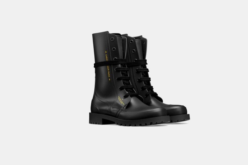 Dior o1w1db10325 KCI48 Ankle Boots in Black Size US 12 / IT 42 - 2 Thumbnail