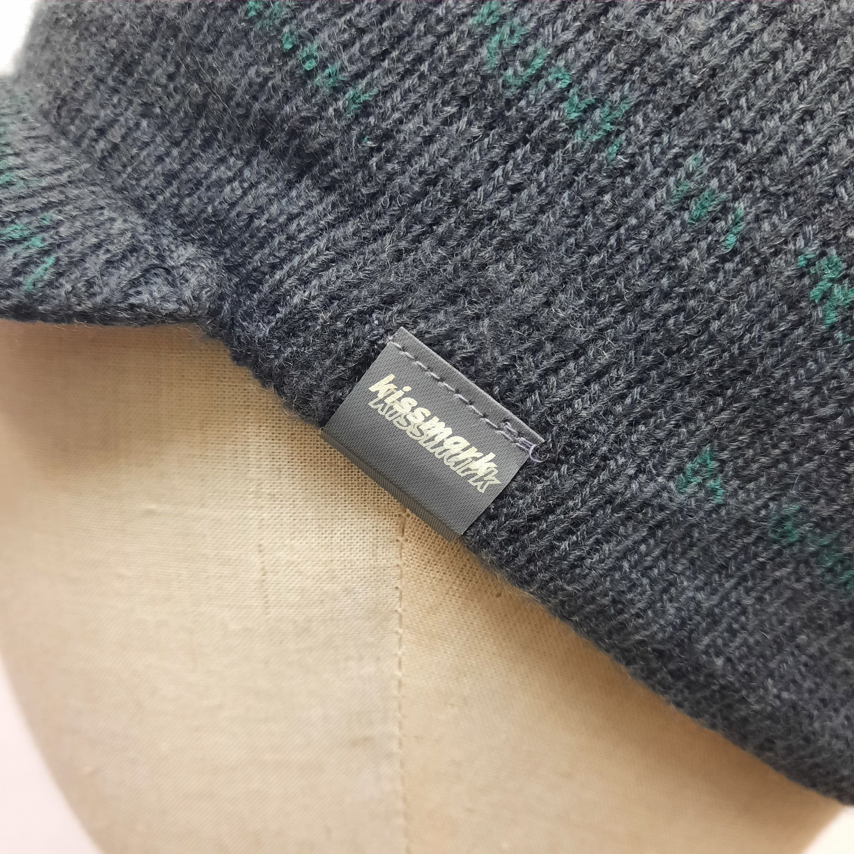 Japanese Brand 💥 Vintage japanese brand kissmark racing visor half beanie Size ONE SIZE - 4 Thumbnail