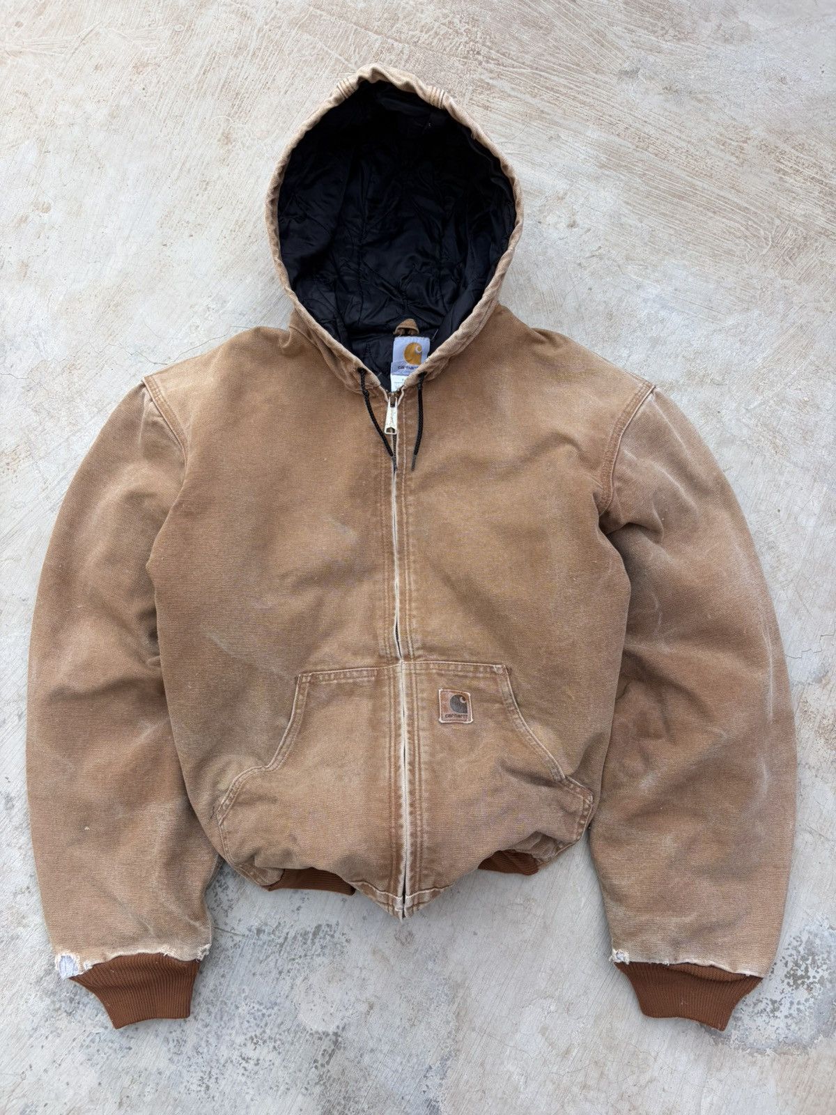 Carhartt Vintage 00s Carhartt Active Hood Jacket Size US M / EU 48-50 / 2 - 1 Thumbnail