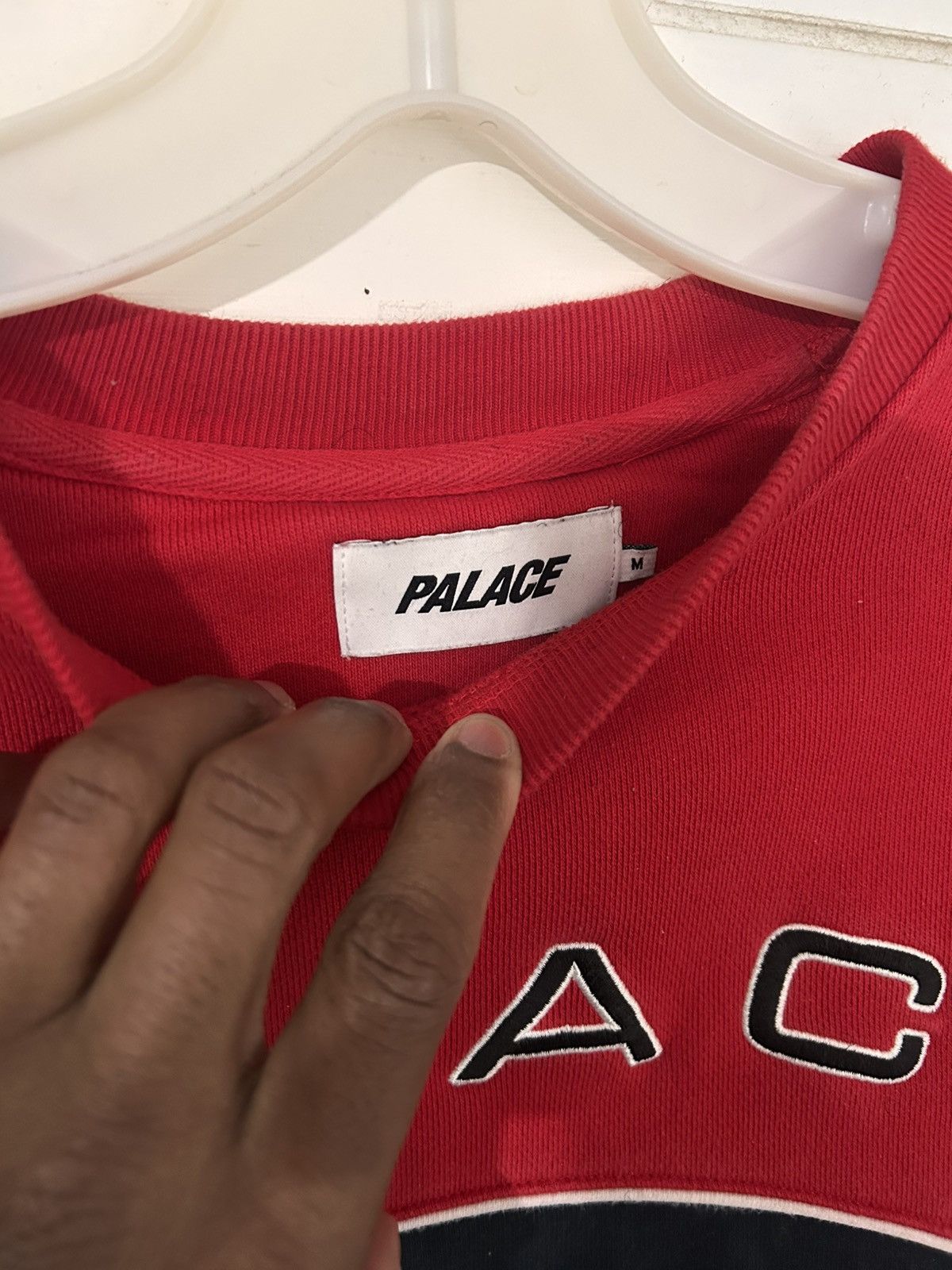 Palace Palace spell out crewneck Size US M / EU 48-50 / 2 - 2 Thumbnail