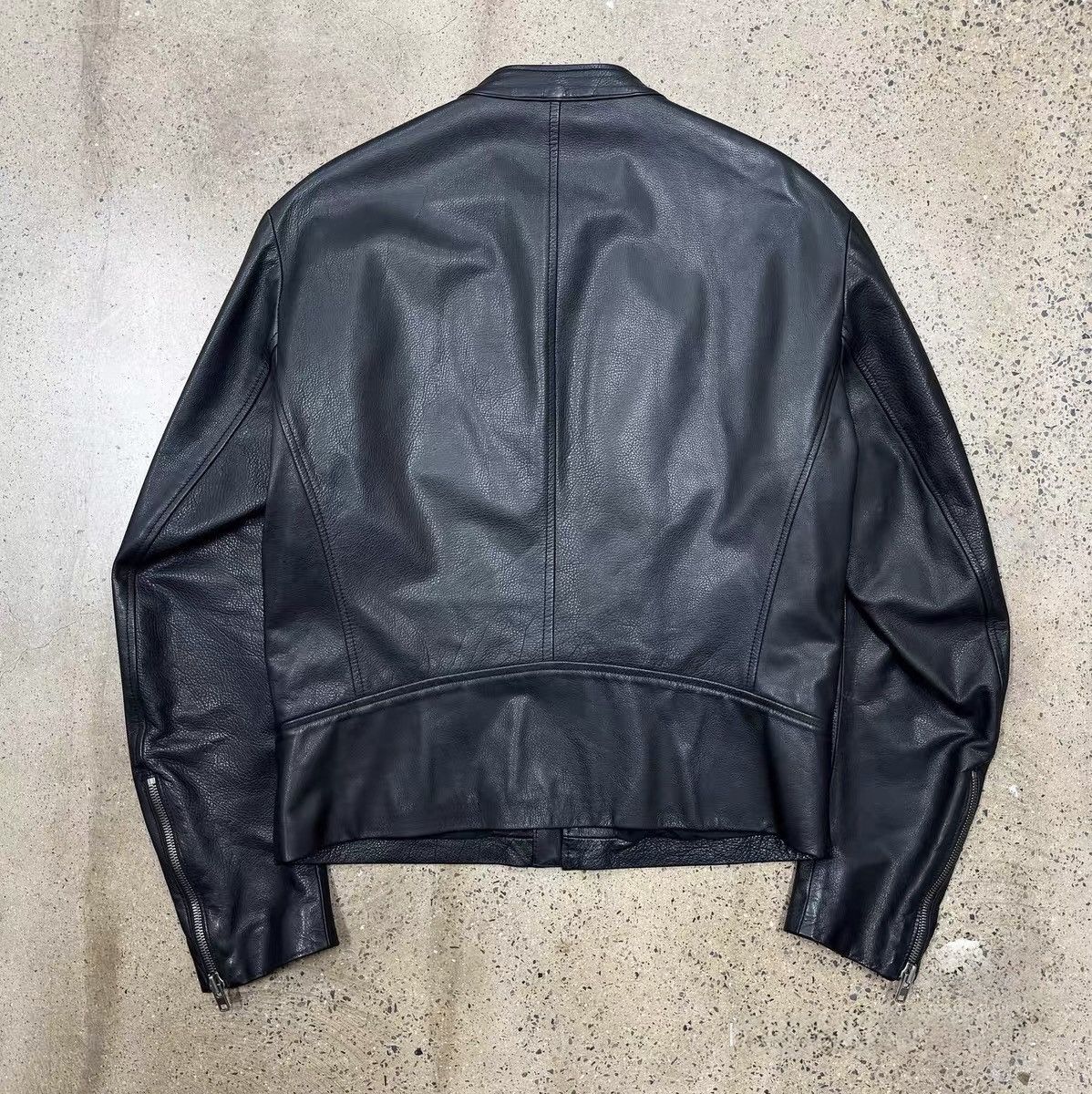 Maison Margiela Maison Margiela 08ss Zip-up Leather Jacket, 5-zip motorcycle Size US L / EU 52-54 / 3 - 3 Thumbnail