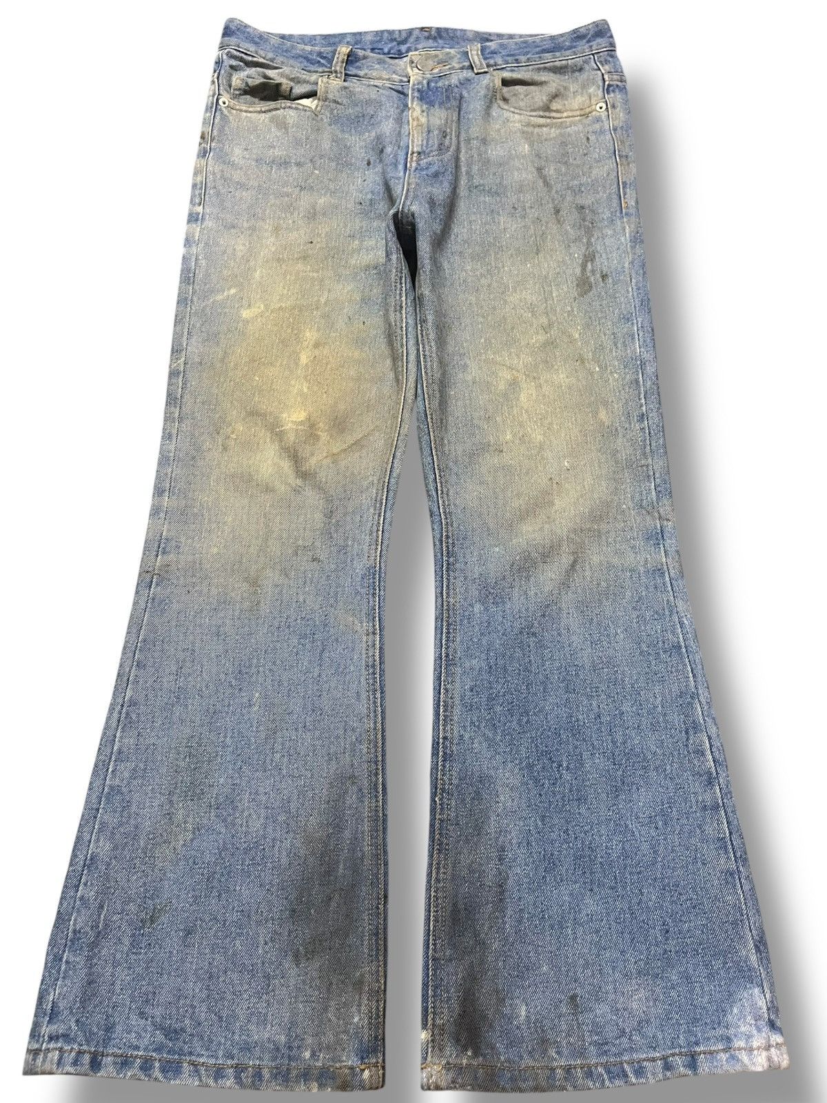 Buzz Rickson's Vintage United Ants Flare Mudwash Denim Size US 32 / EU 48 - 1 Thumbnail