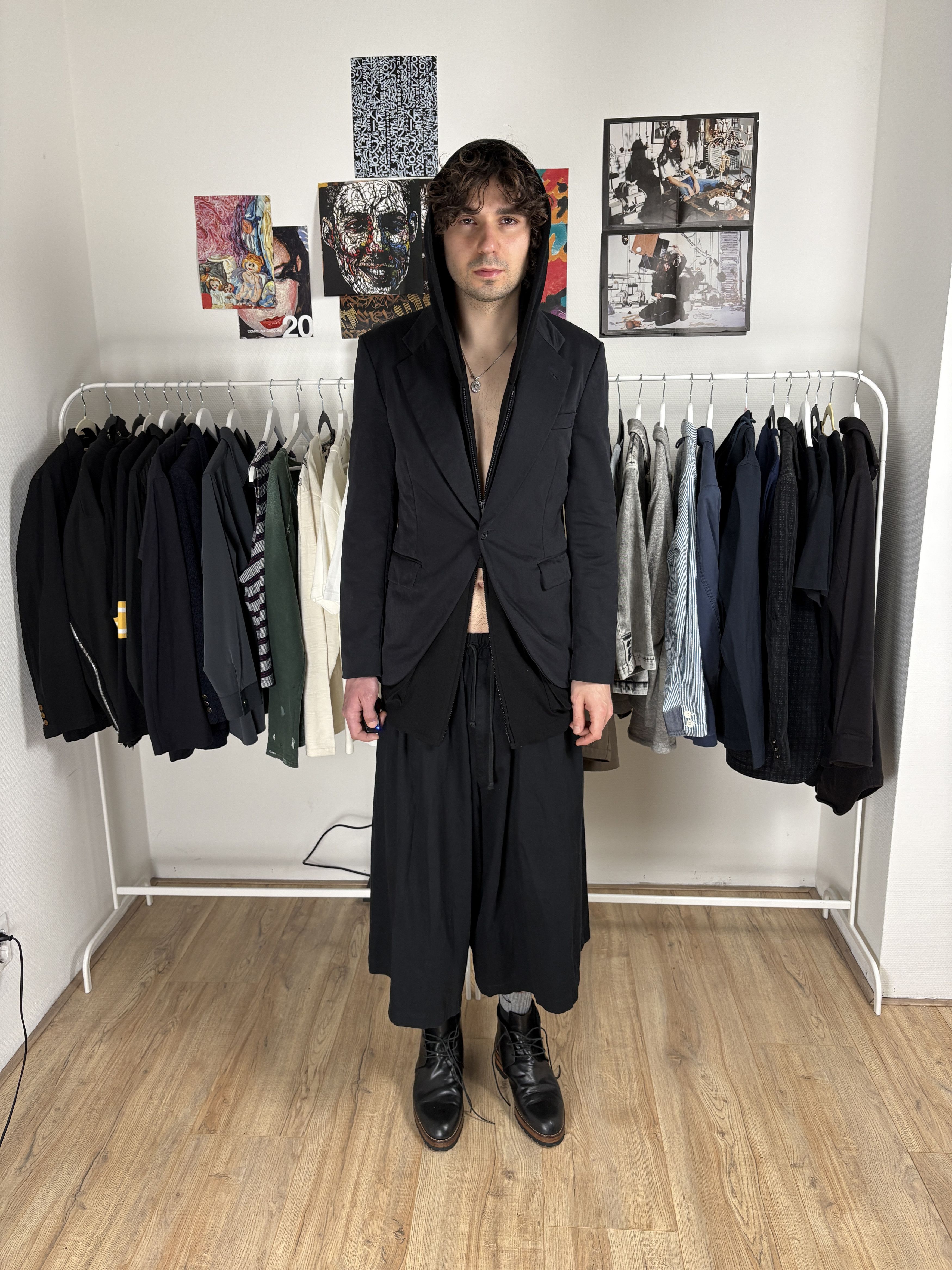 Comme des Garcons Comme des Garcons 11SS Homme Plus Blazer Black Size US S / EU 44-46 / 1 - 3 Thumbnail