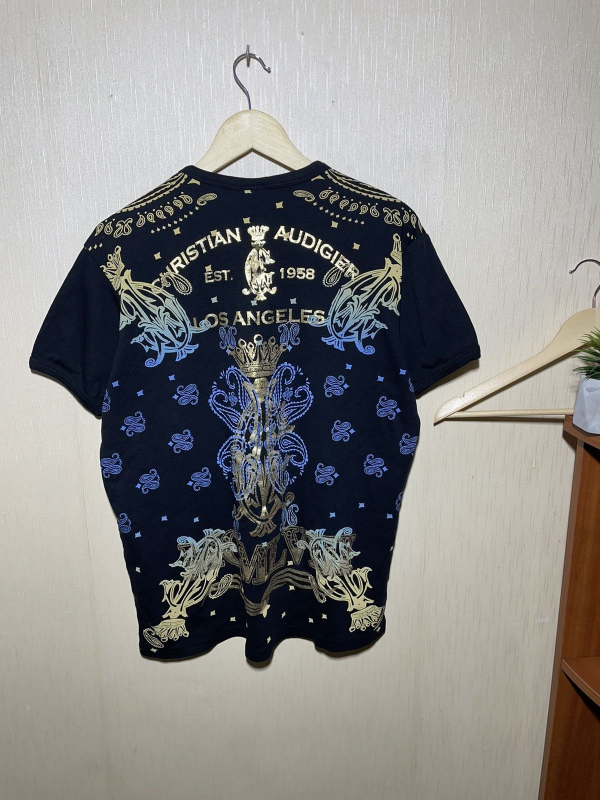 Christian Audigier × Ed Hardy × Vintage Christian Audigier Ed hardy Japanese streetwear T shirt Size US XL / EU 56 / 4 - 3 Thumbnail