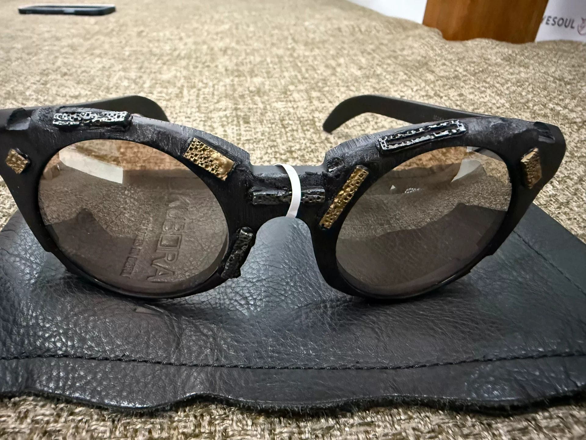 Kuboraum KUBORAUM Handcrafted Silver Sunglasses Size ONE SIZE - 1 Thumbnail