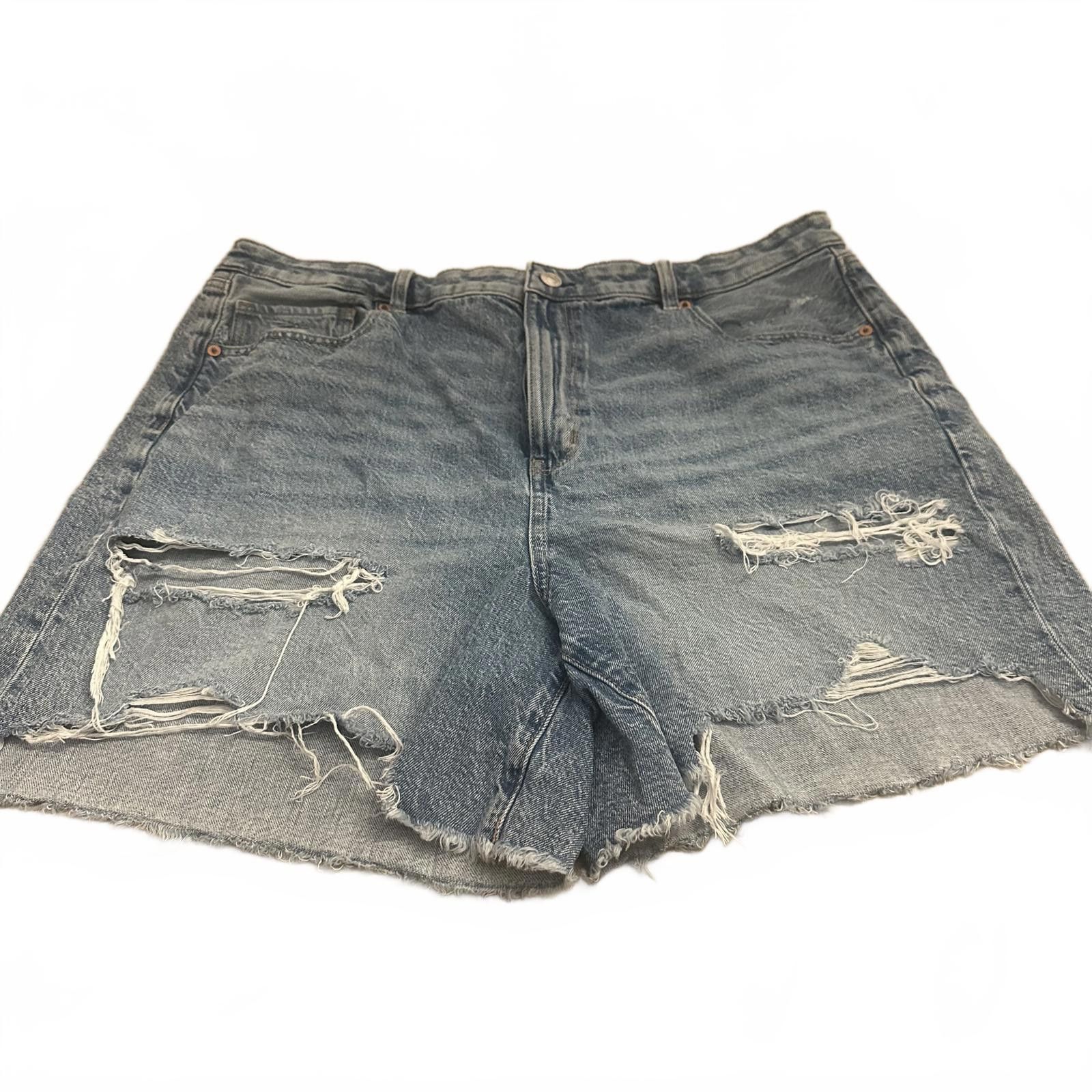 American Eagle Outfitters American Eagle Stylish Distressed Denim Shorts Size 40" / US 18 - 1 Thumbnail