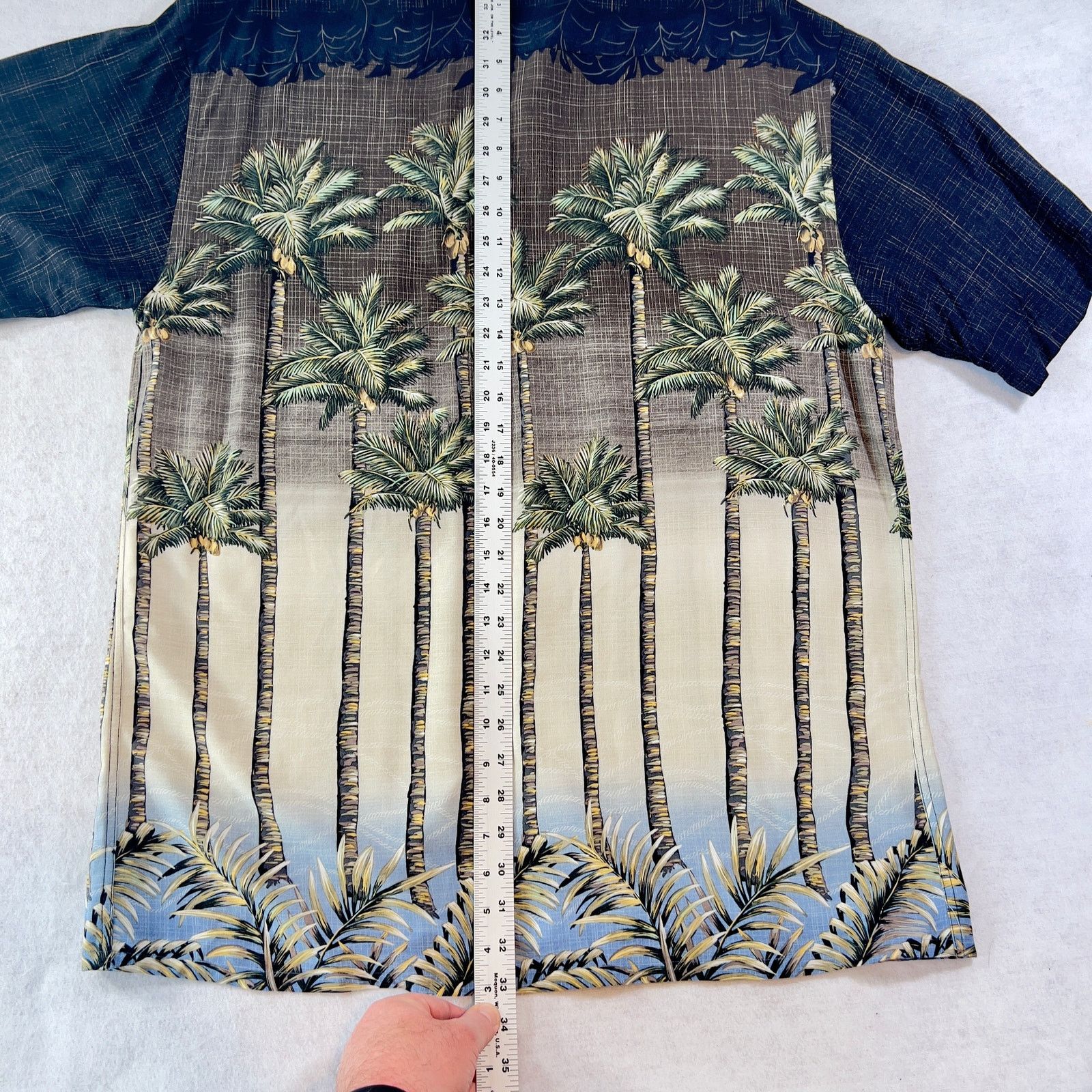 Campia Moda Hawaiian Shirt Campia Moda Button Men L Palm Trees Tropical Size US L / EU 52-54 / 3 - 6 Thumbnail