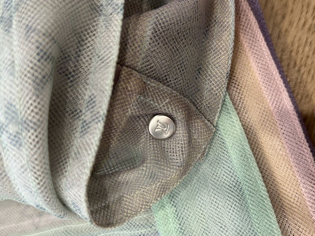 Louis Vuitton MULTICOLOR TULLE DENIM JACKET Size US S / EU 44-46 / 1 - 6 Thumbnail