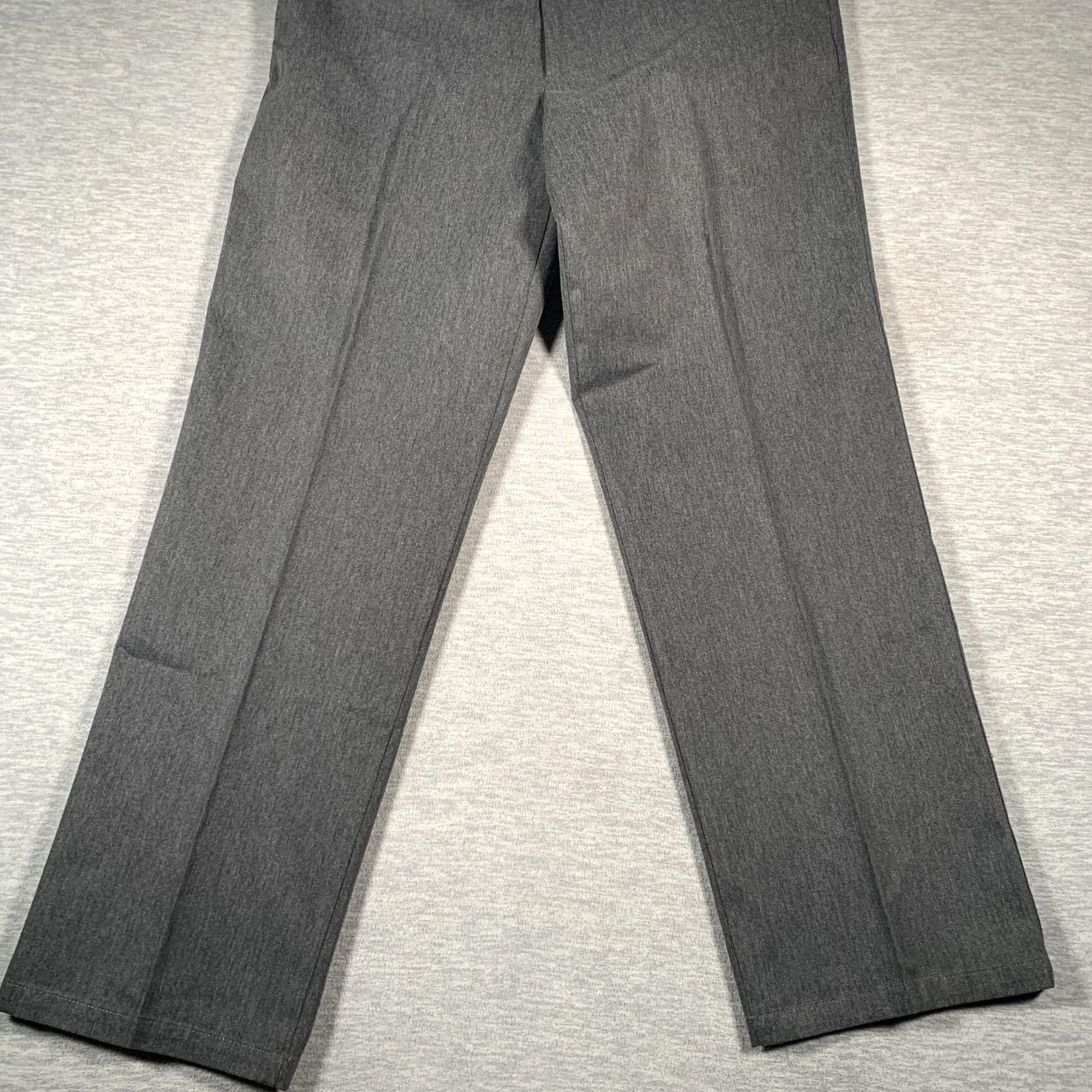 Dockers Dockers Pants Mens 36x32 Gray Signature Khaki Straight Fit Flat Front Chino Size US 36 / EU 52 - 3 Thumbnail