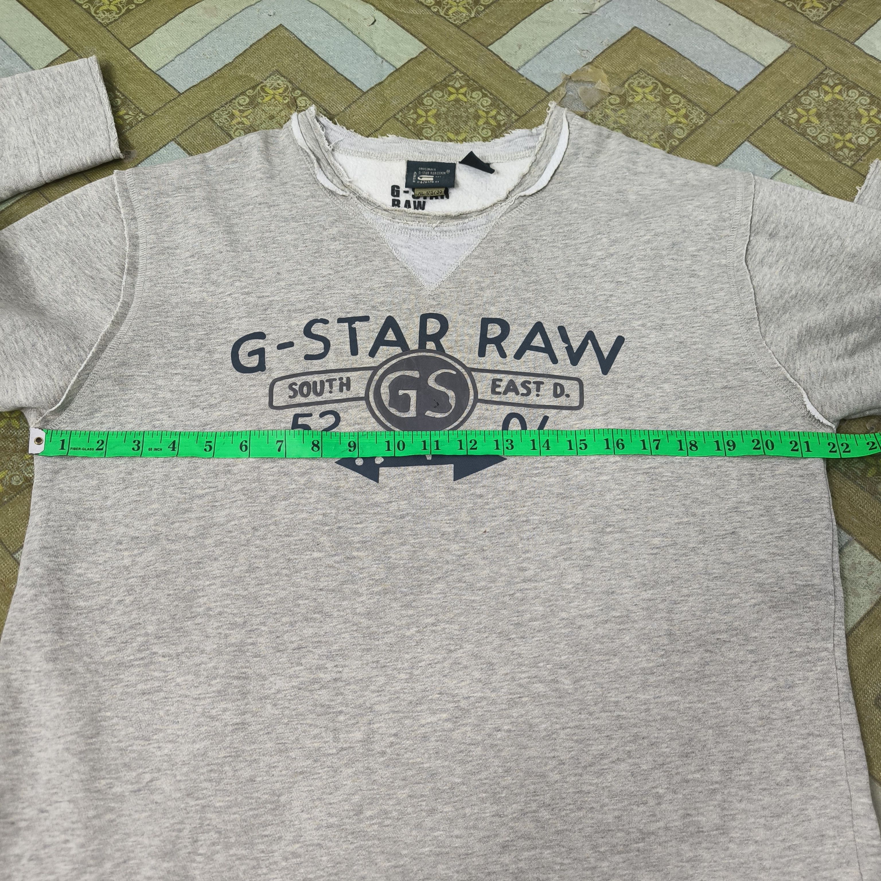 G-Star G-star thrashed edge sweatshirt Size US M / EU 48-50 / 2 - 11 Thumbnail