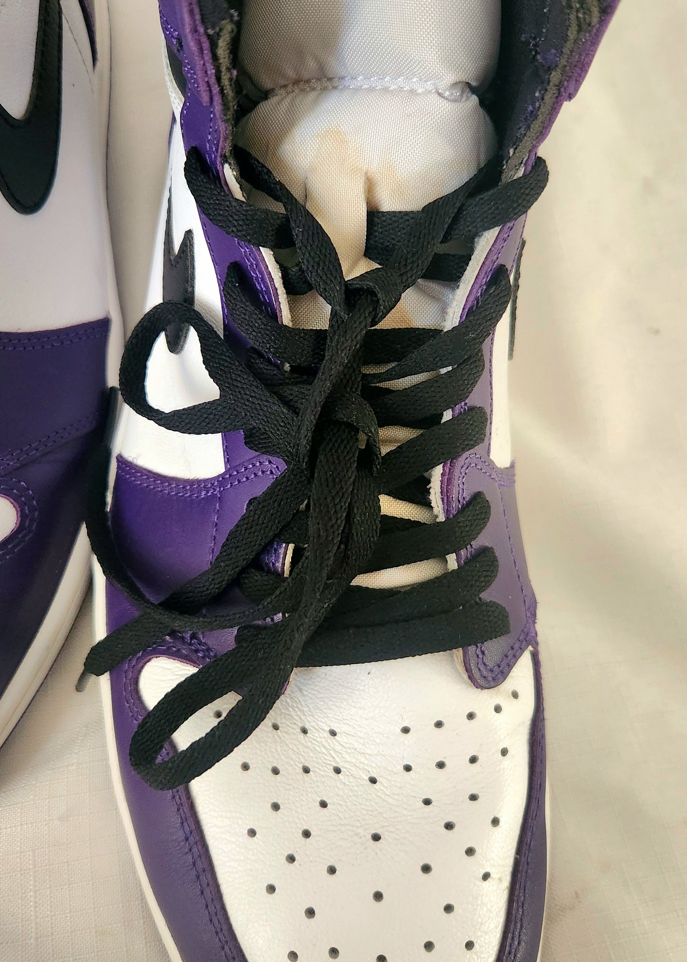 Nike Jordan 1 Retro OG High Court Purple 2.0 Nike Sz 14 sneakers Size US 14 / EU 47 - 12 Thumbnail