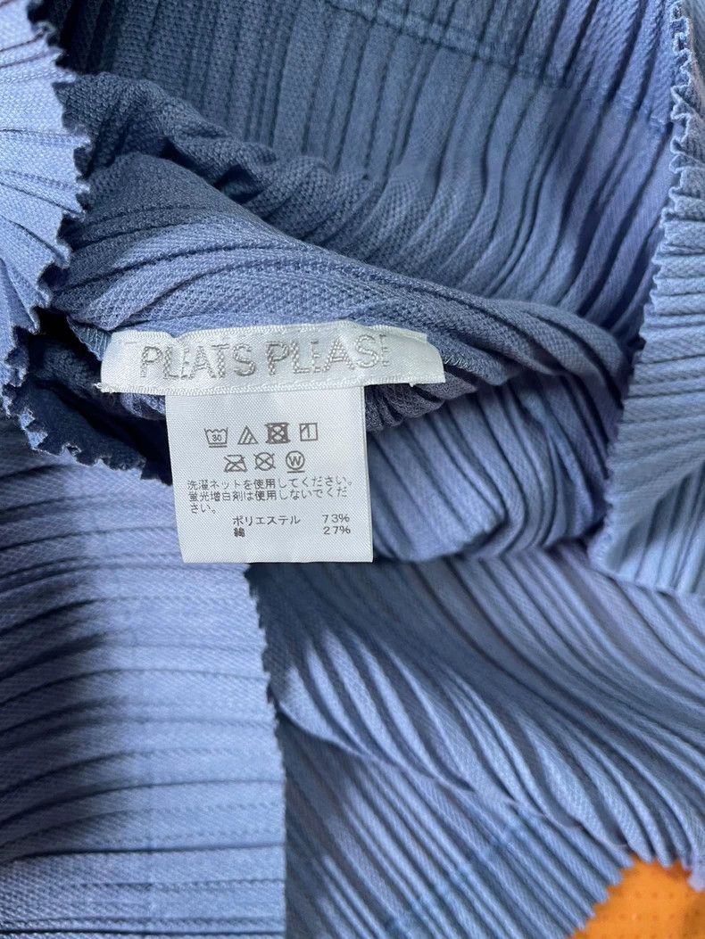Issey Miyake Issey Miyake Haze blue short-sleeved shirt Size L / US 10 / IT 46 - 3 Thumbnail