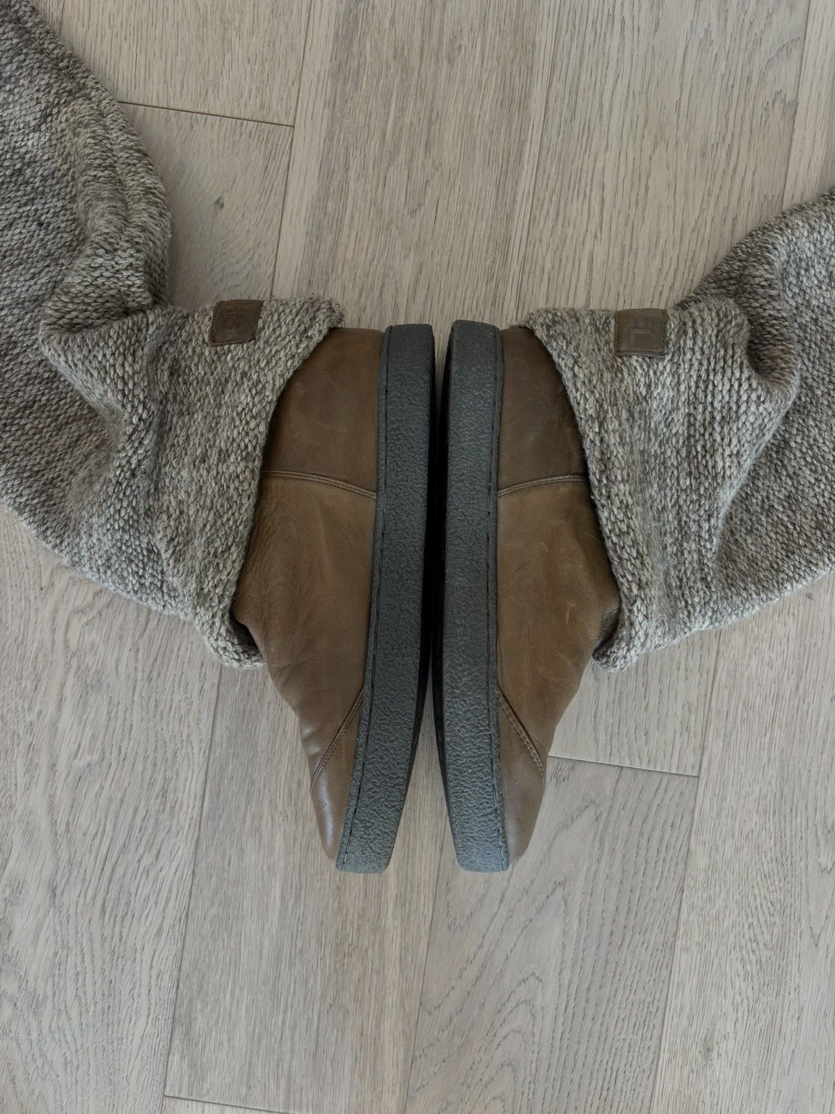 Chanel Chanel Rare Women’s High Wool And Leather Boots Size US 6 / IT 36 - 8 Thumbnail