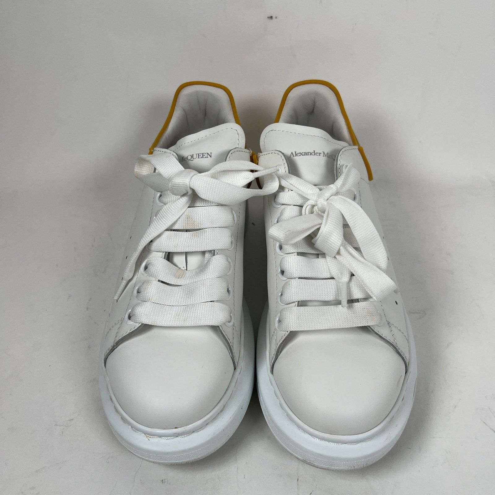 Alexander McQueen Alexander McQueen White/Yellow Sneaker Size 37 Size US 7 / IT 37 - 2 Thumbnail