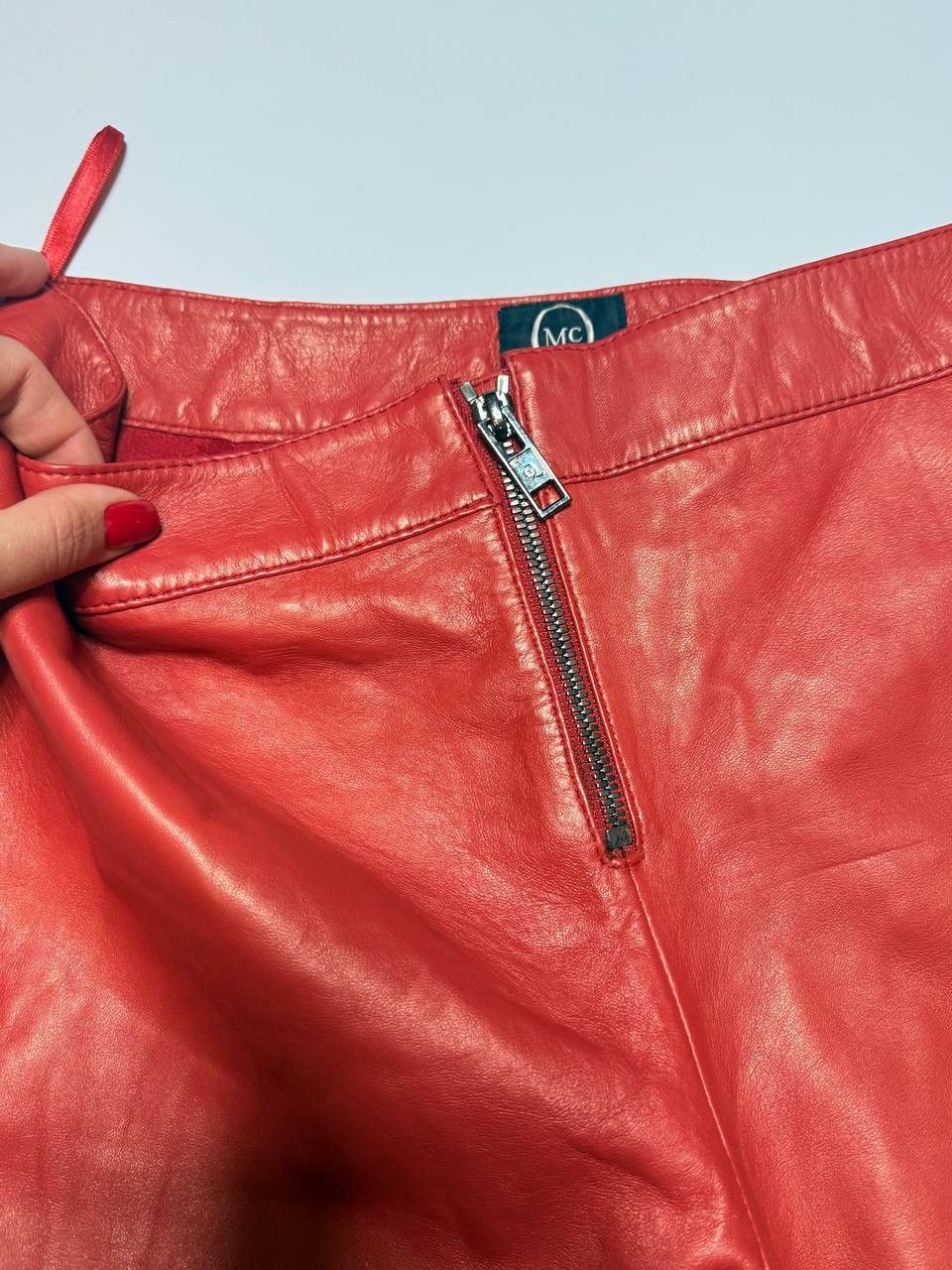 McQ Alexander McQueen Alexander McQueen lambskin leather zipper pants Size 25" / US 0 / IT 36 - 4 Thumbnail