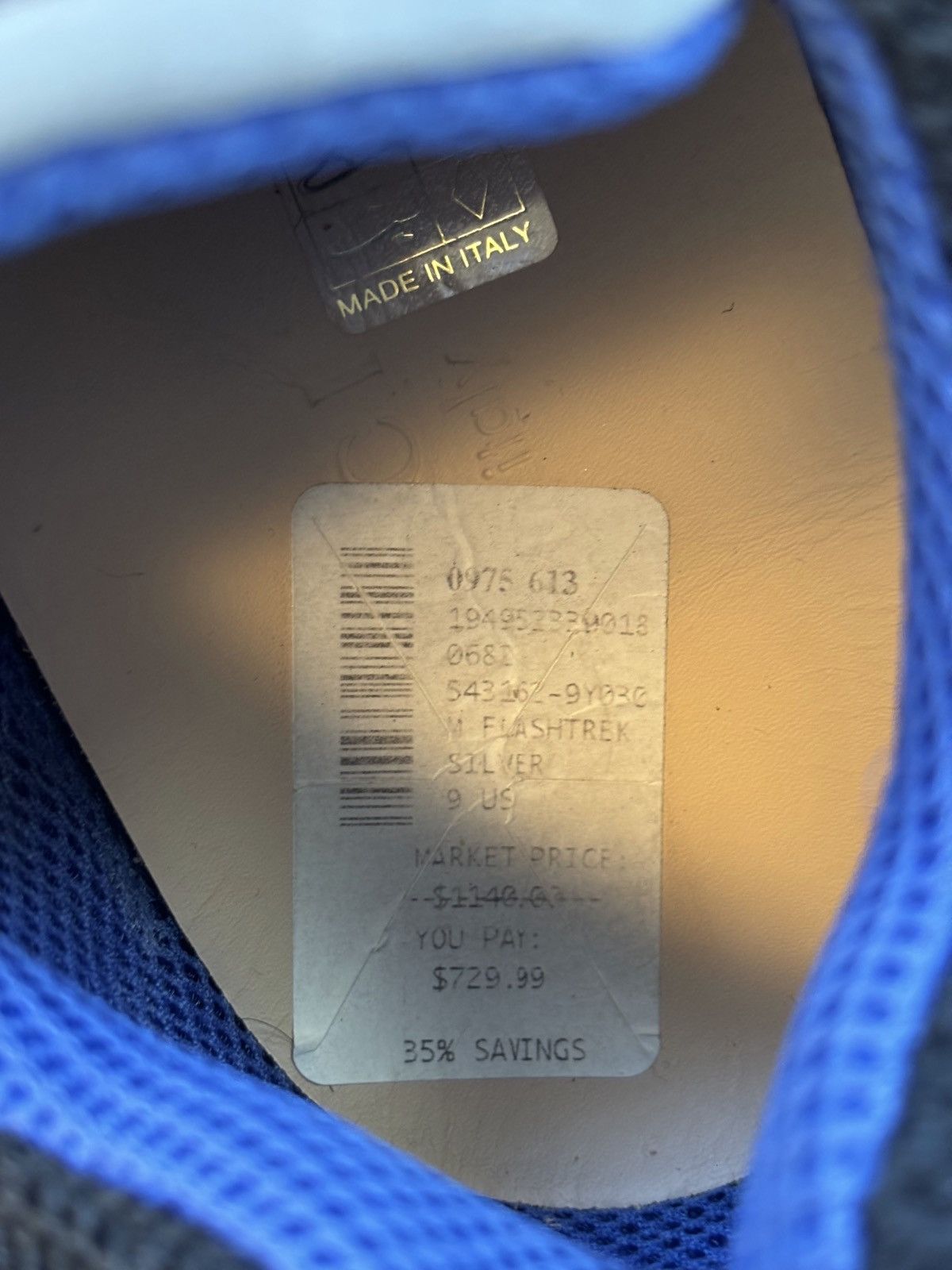 Gucci Gucci Flashtrek Sega Reflective Sneaker Size 9US Og All Size US 9 / EU 42 - 6 Thumbnail