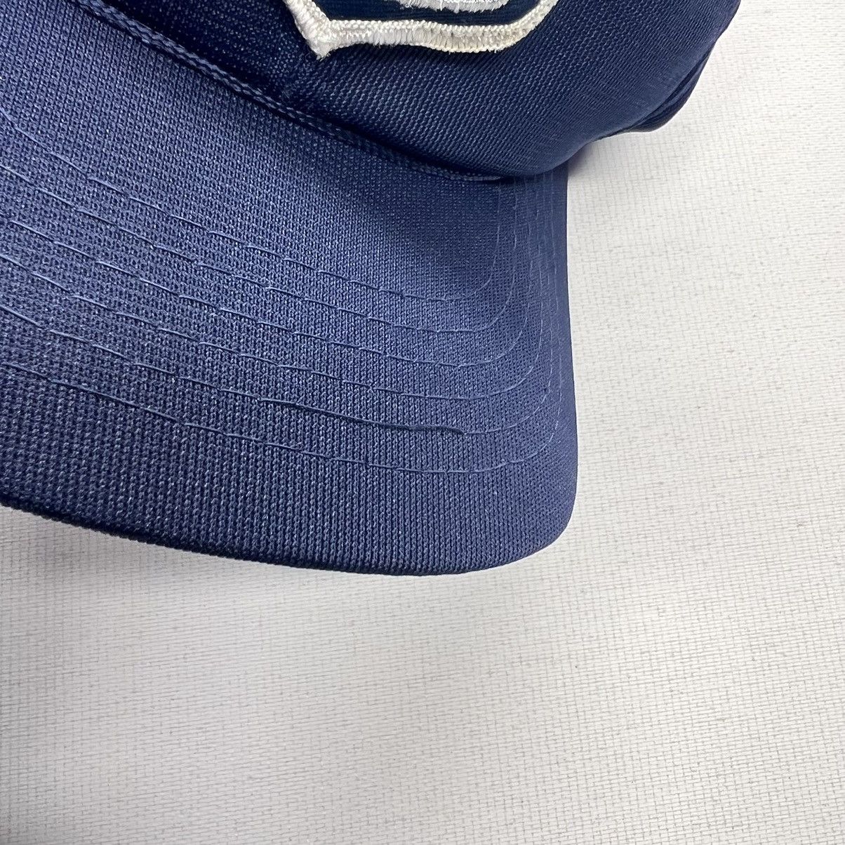 Vintage NJ State PBA Hat Blue New Jersey Trucker Snap Back Logo Cap Size ONE SIZE - 15 Thumbnail