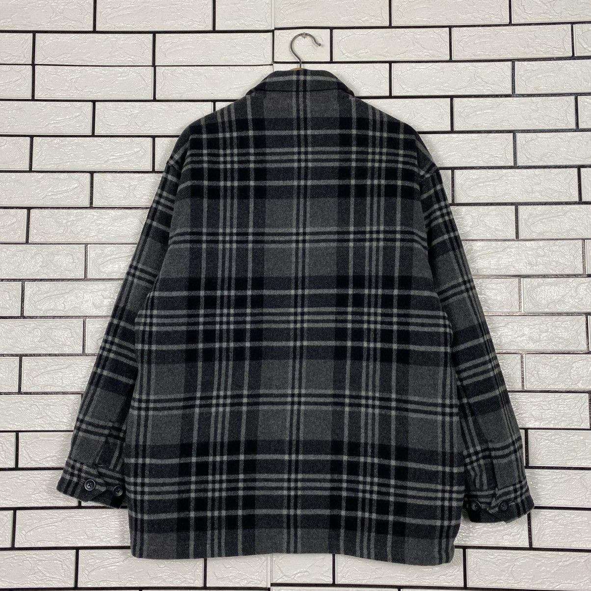 Japanese Brand Vintage Wool Jacket Eddie Bauer Tartan Design Issey Miyake Size US S / EU 44-46 / 1 - 9 Thumbnail