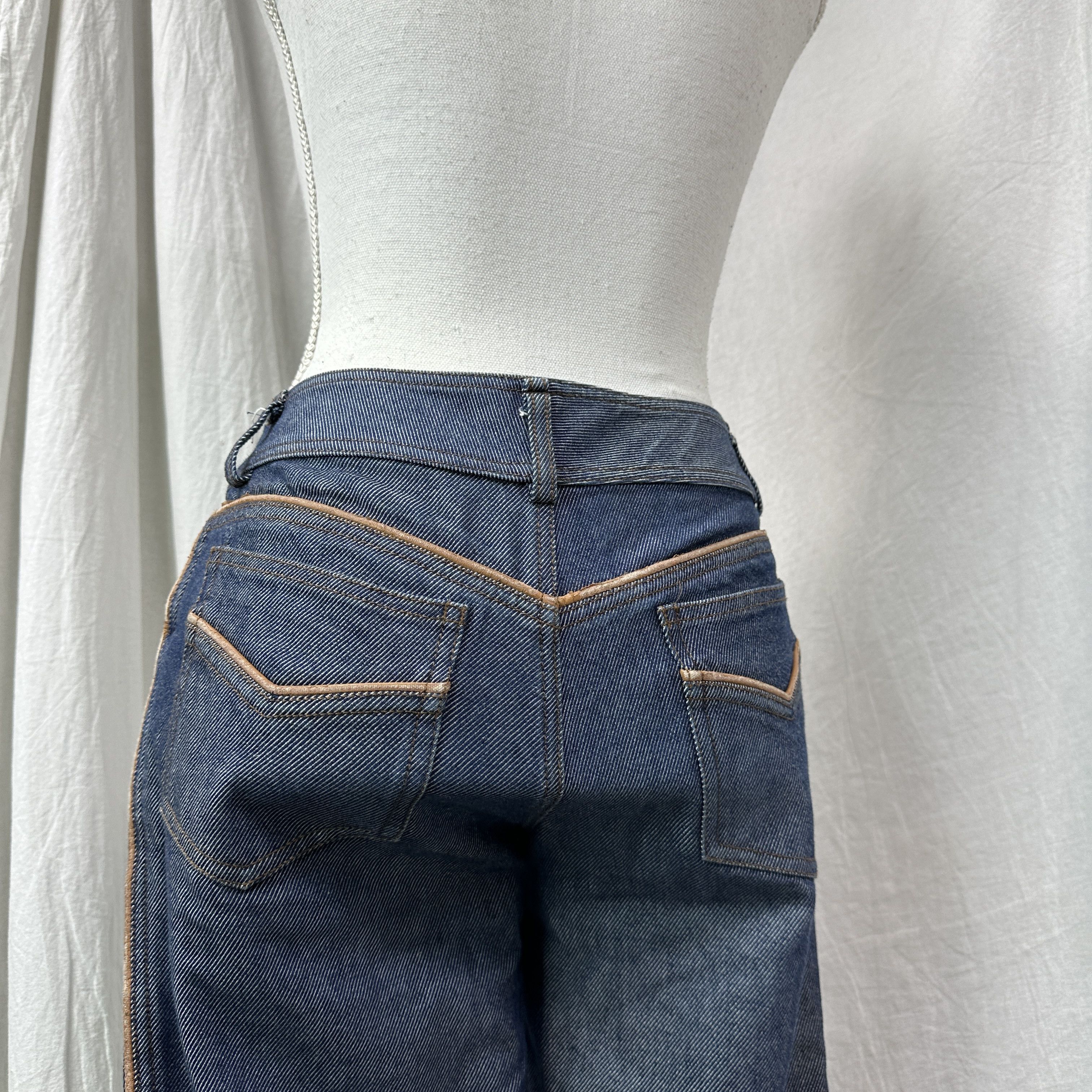 Dolce & Gabbana Vintage Denim Old Money Preppy Dolce&Gabbana Jeans Y2K Size 25" / US 0 / IT 36 - 10 Thumbnail