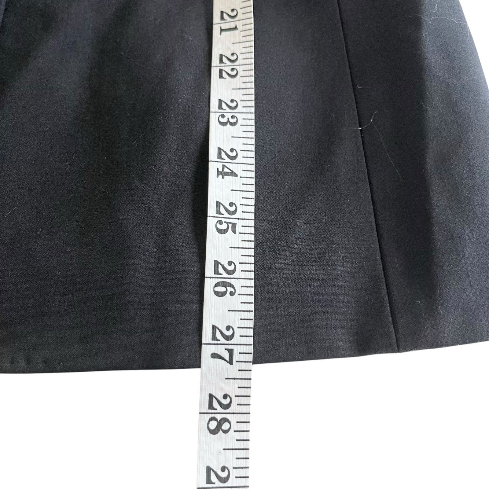 Lafayette 148 Lafayette 148 Black Wool Blend Single Breasted Blazer Size XL / US 12-14 / IT 48-50 - 6 Thumbnail