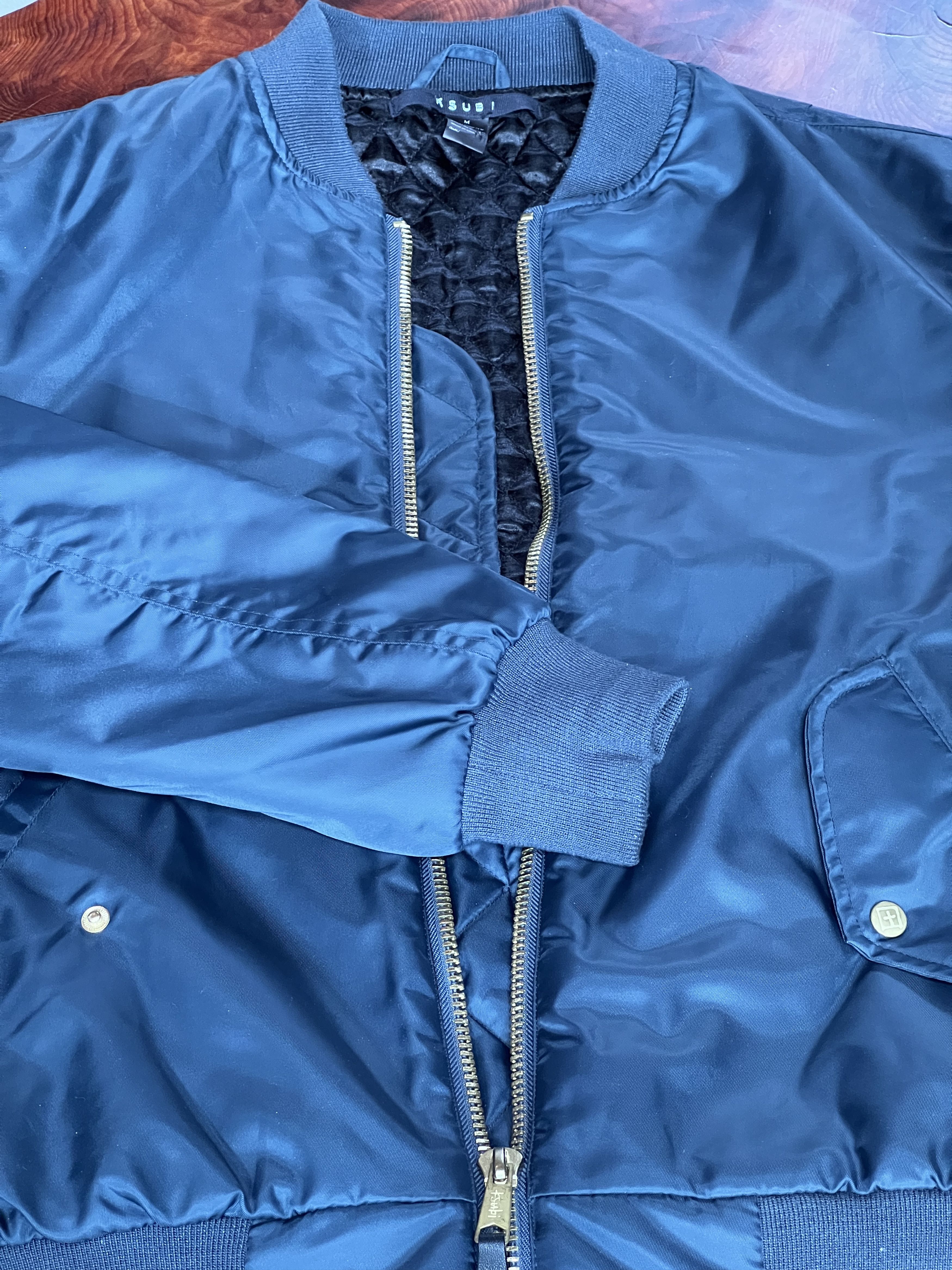 Ksubi Ksubi Men's Blue and Navy Jacket Size US M / EU 48-50 / 2 - 5 Thumbnail