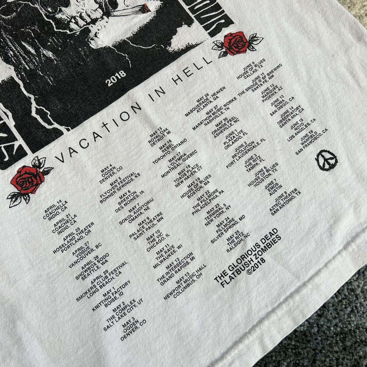 Flatbush Zombies × Pro Era 2018 vacation in hell tour tee Size US M / EU 48-50 / 2 - 6 Thumbnail
