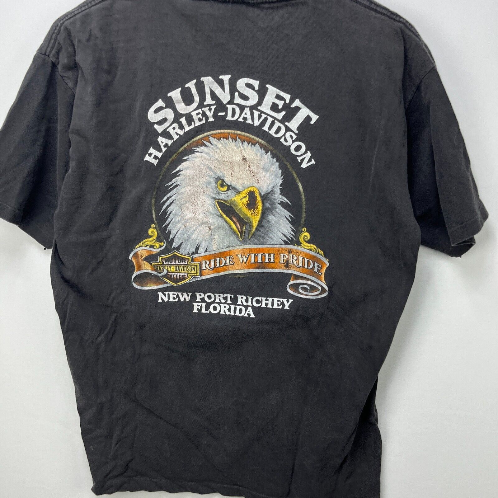 Vintage Vintage 1990 HarleyDavidson 3D The Last Biker on Earth Large Size US L / EU 52-54 / 3 - 7 Thumbnail