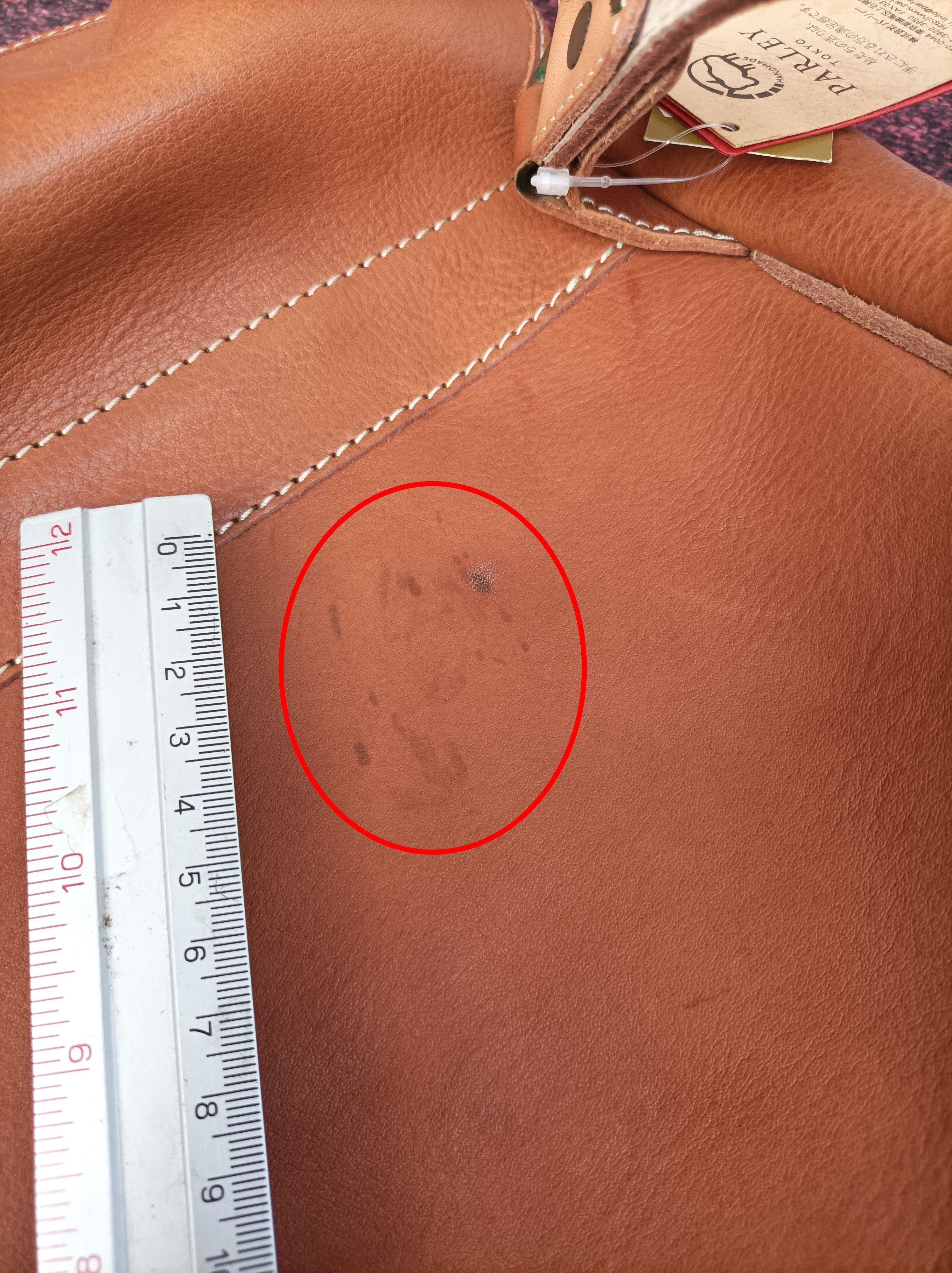 Japanese Brand (B48) Parley Tokyo Japanese Brand Leather Crossbody Bag Size ONE SIZE - 14 Thumbnail