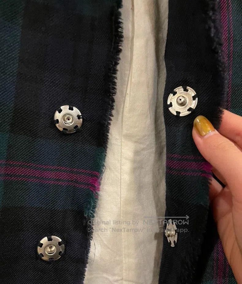 Comme des Garcons Comme des Garçons Tricot Ripped Edge Jacket. Size US XS / EU 42 / 0 - 4 Thumbnail